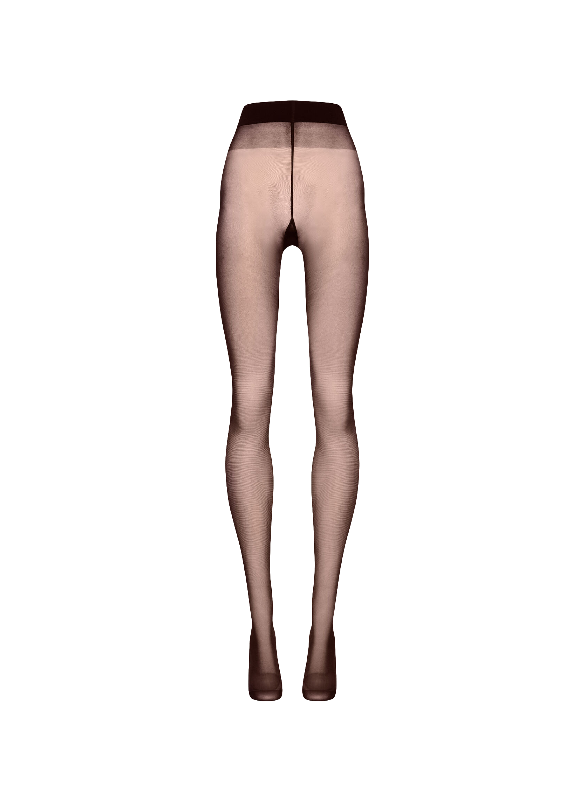 WOLFORD Collants satin touch  Marron