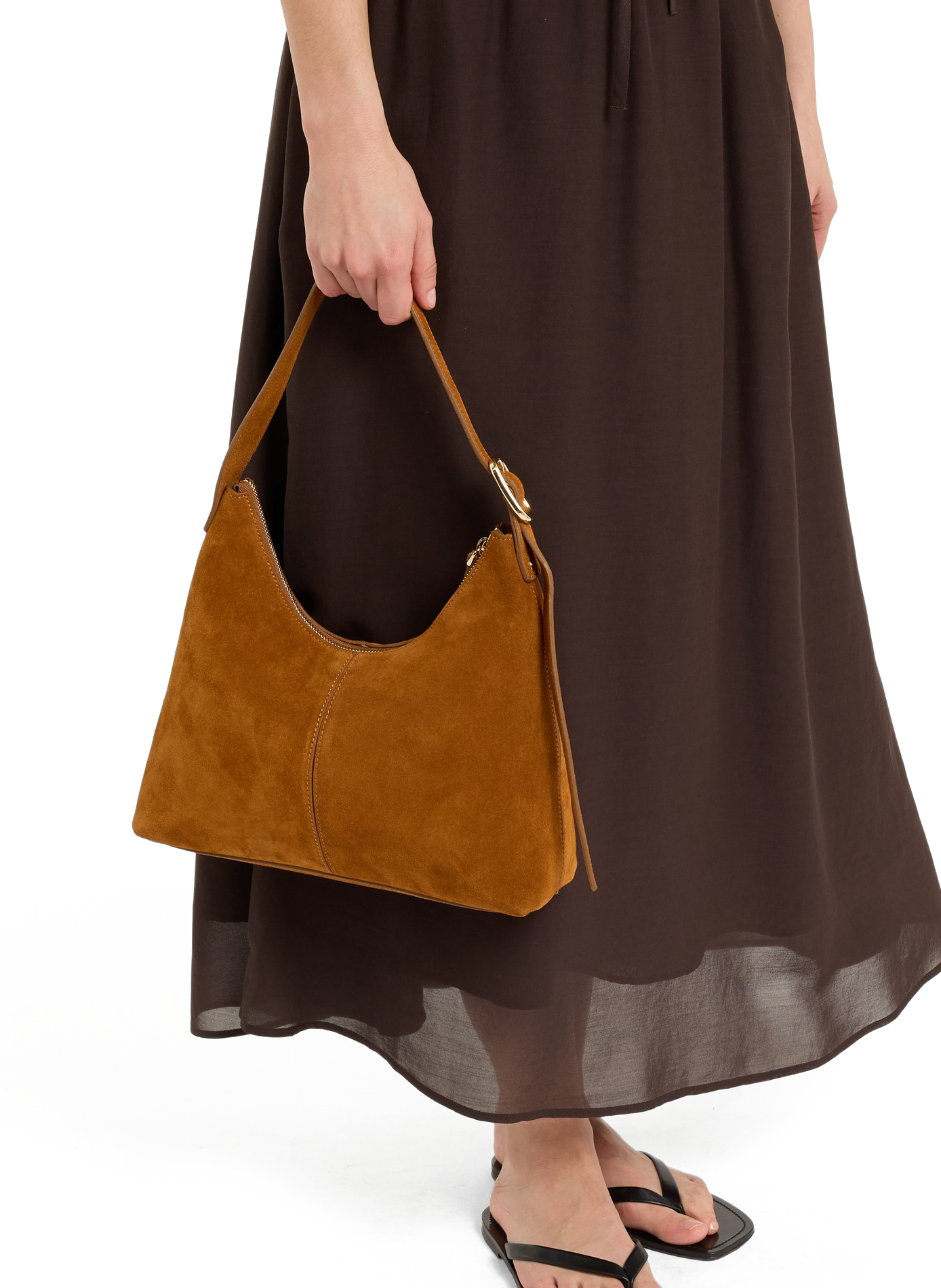 Sac à mains Cara en cuir SAISON 1865 Marron