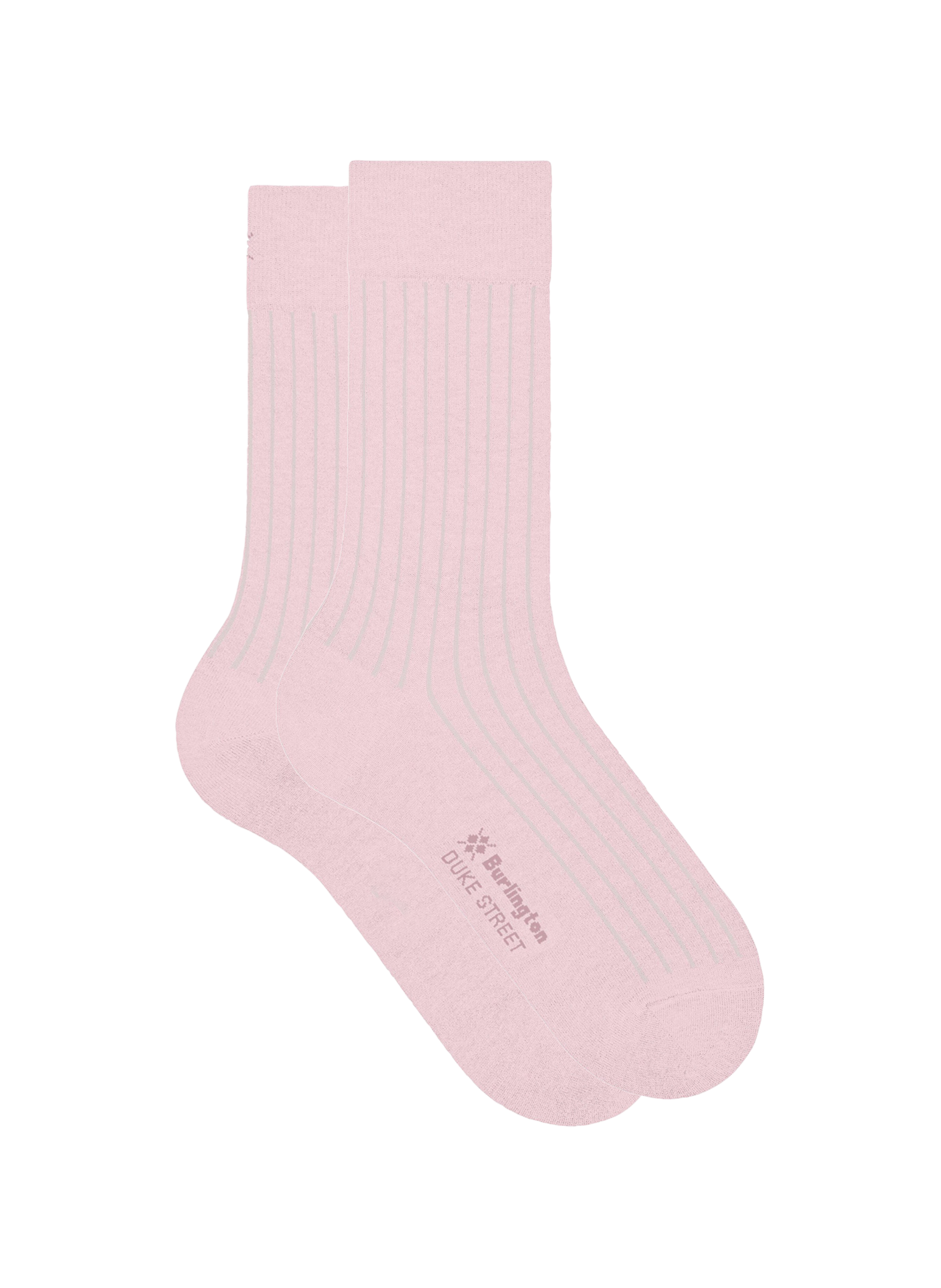 Calcetines altos de algodón mezclado BURLINGTON Rosa