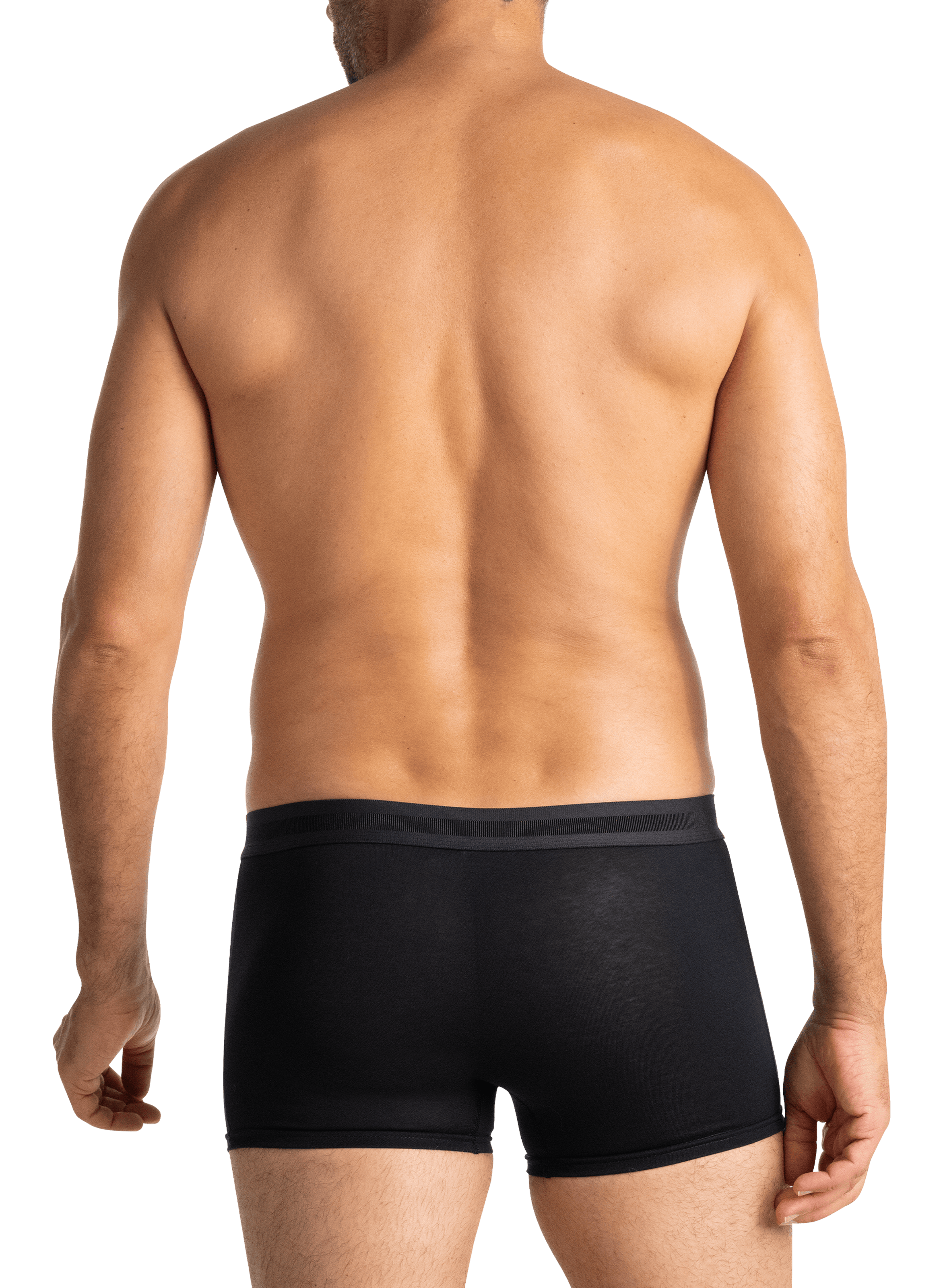 Lot de 3 boxers unis en coton mélangé EMINENCE Multicolore