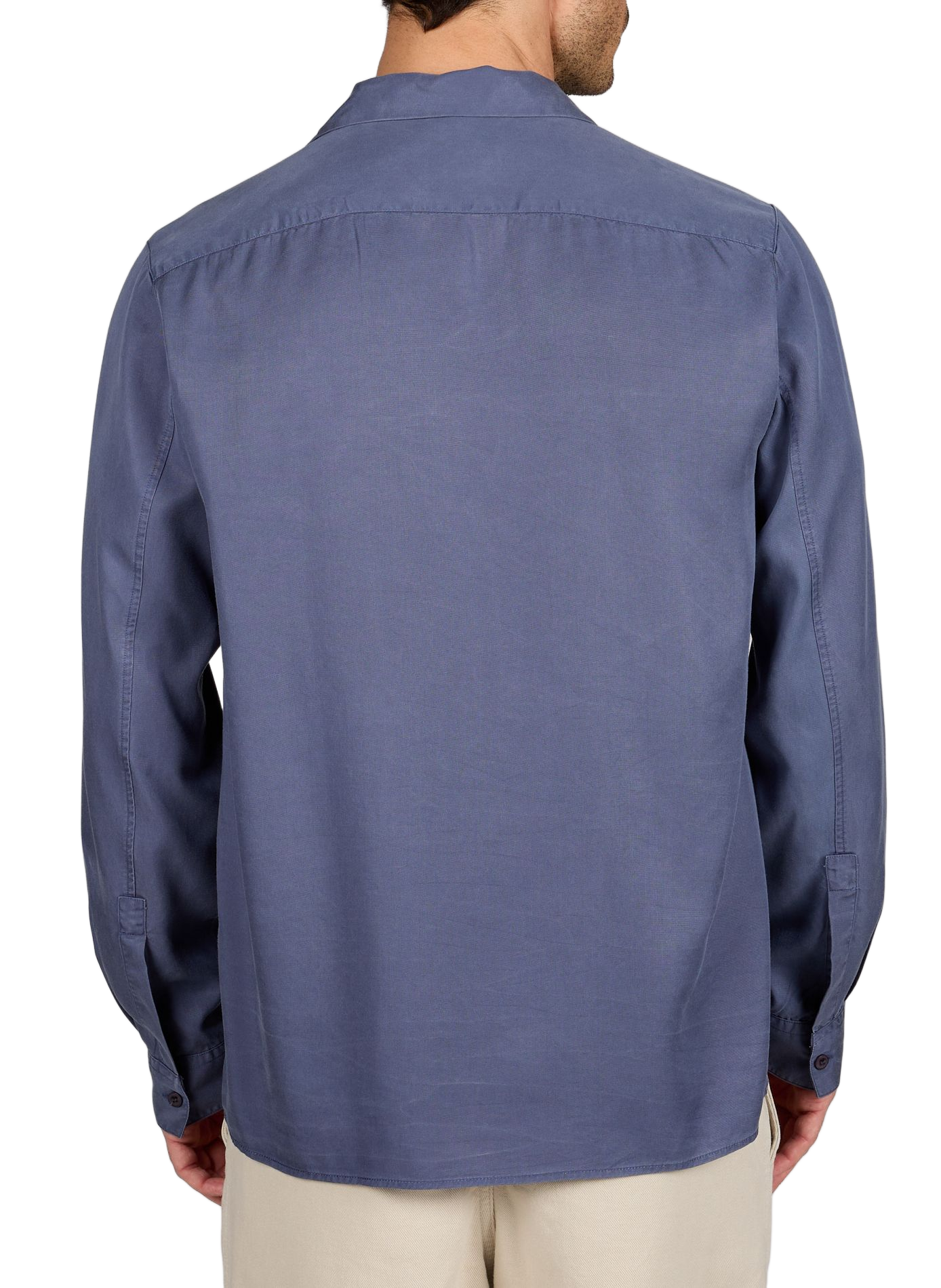 Chemise col tailleur LAFAURIE Bleu