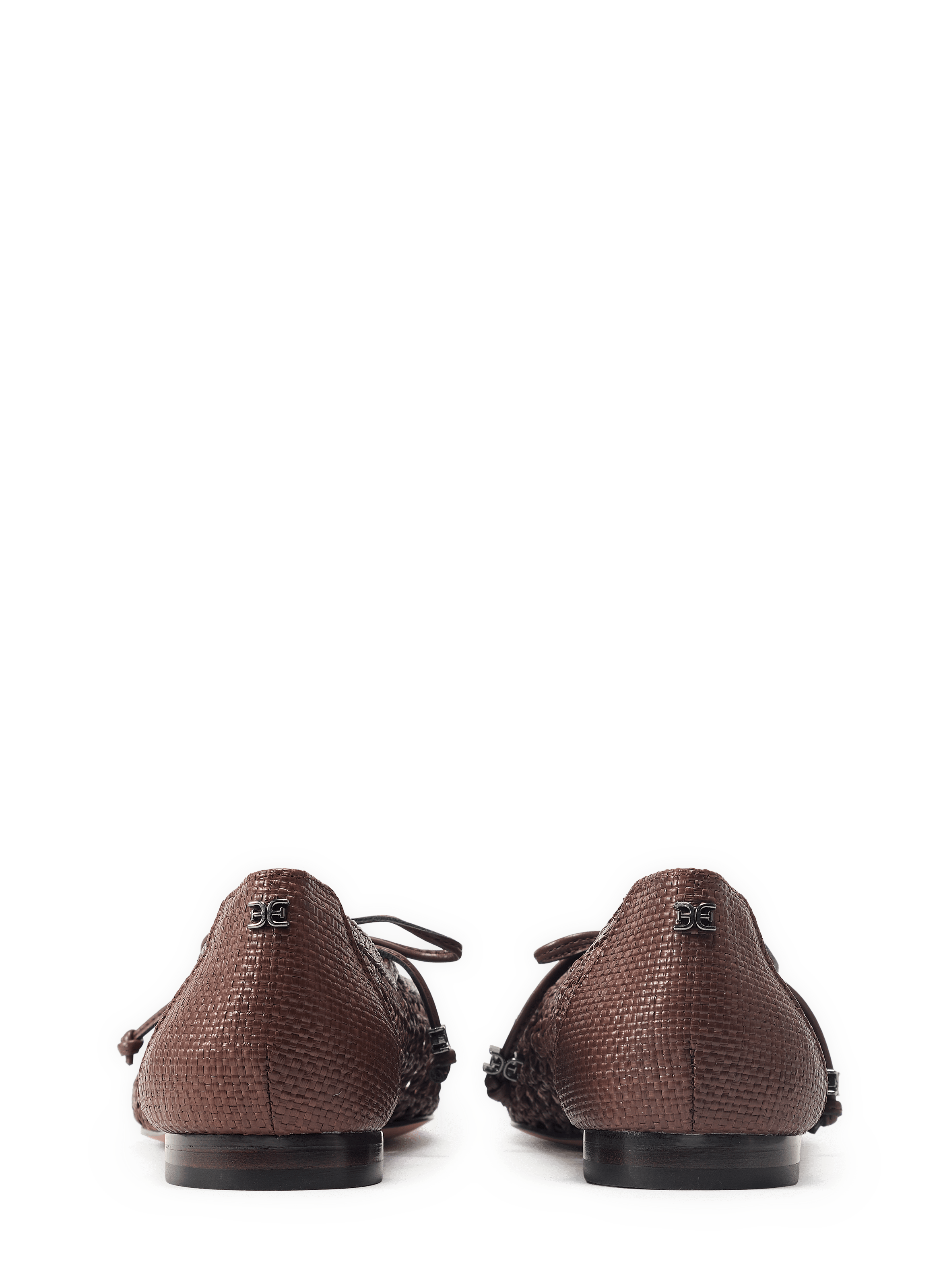 Woven and perforated Marcie ballet flats SAM EDELMAN Brown