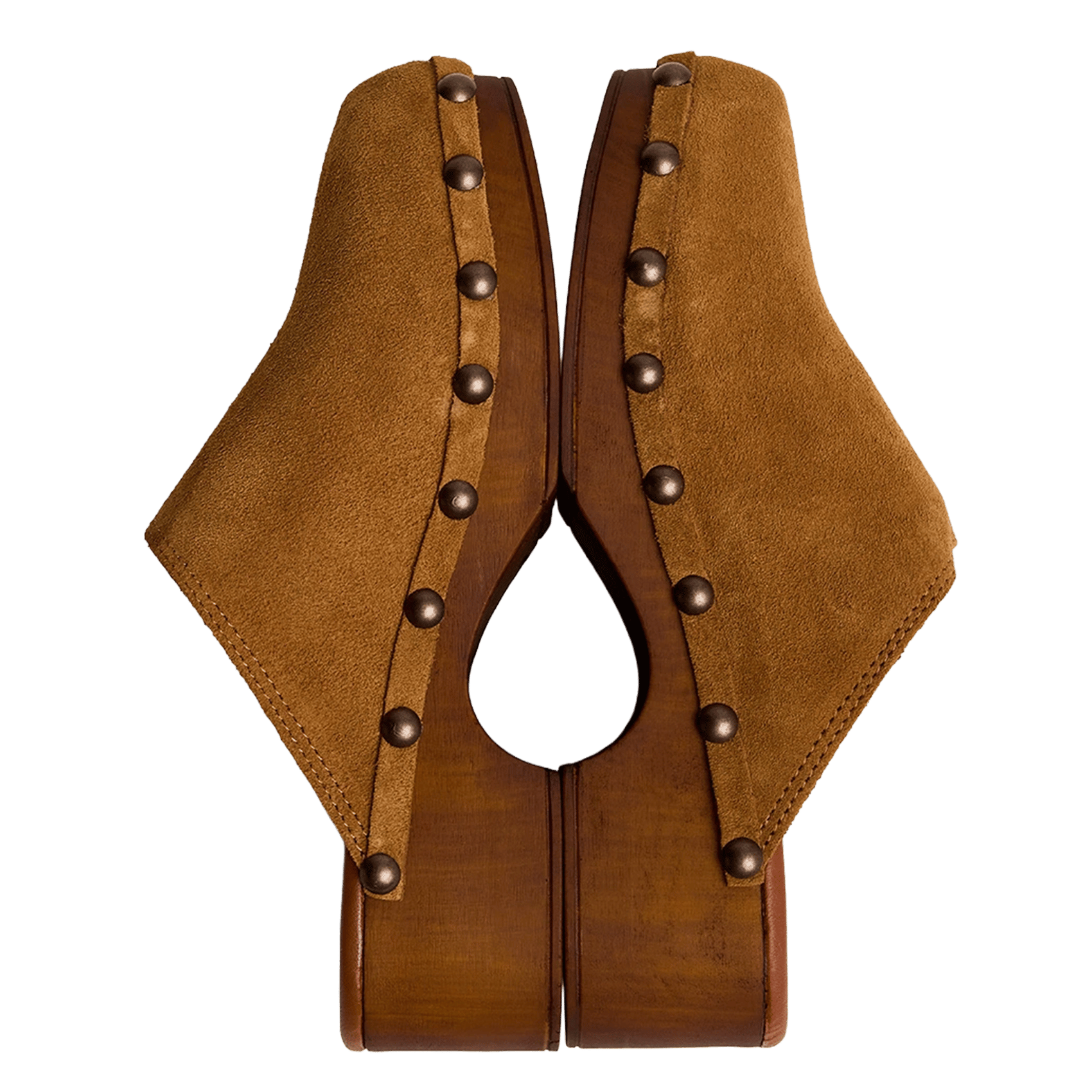 Sabots en cuir naky JONAK Marron