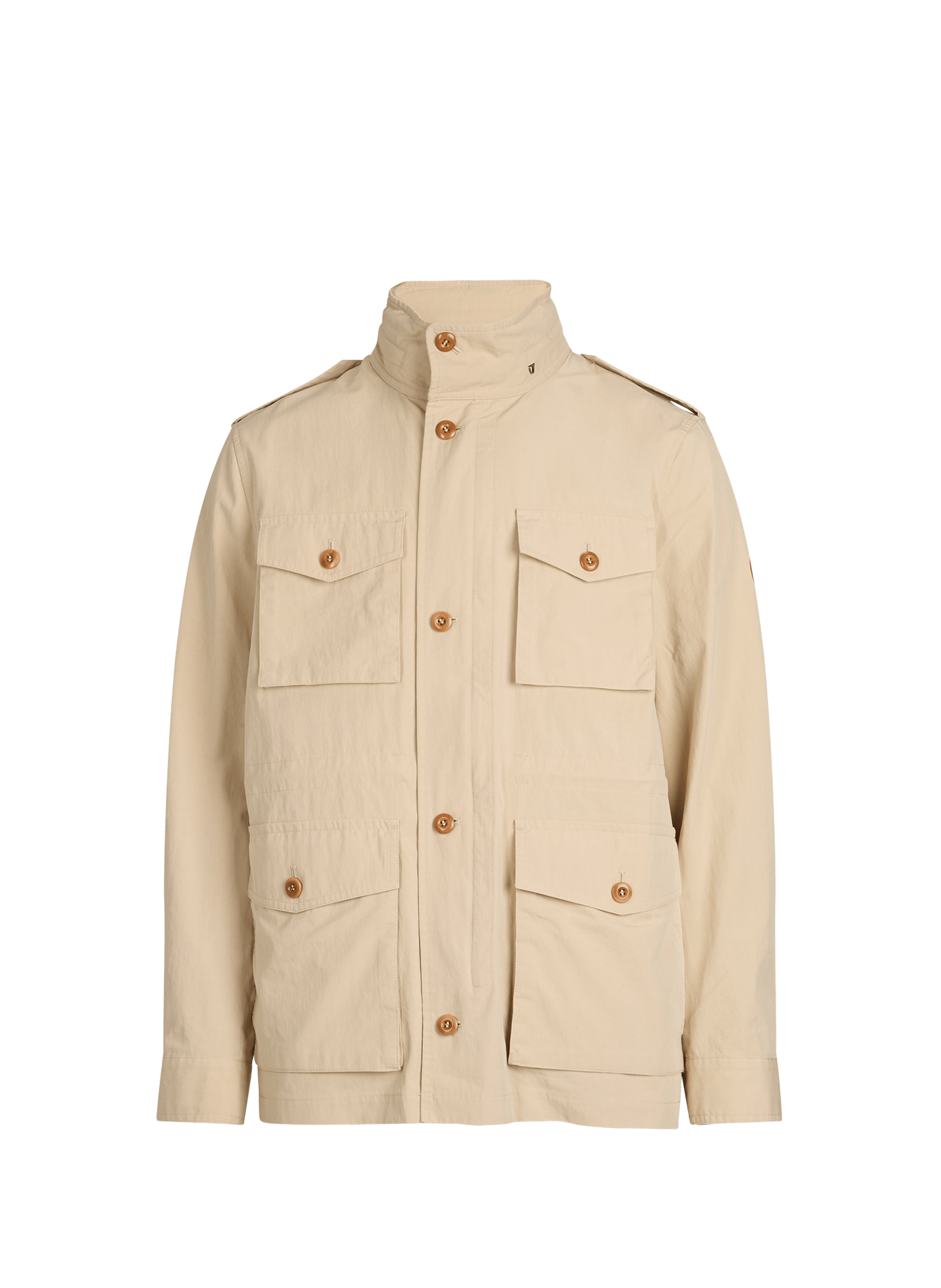 Blouson droit en coton mélangé GANT Beige