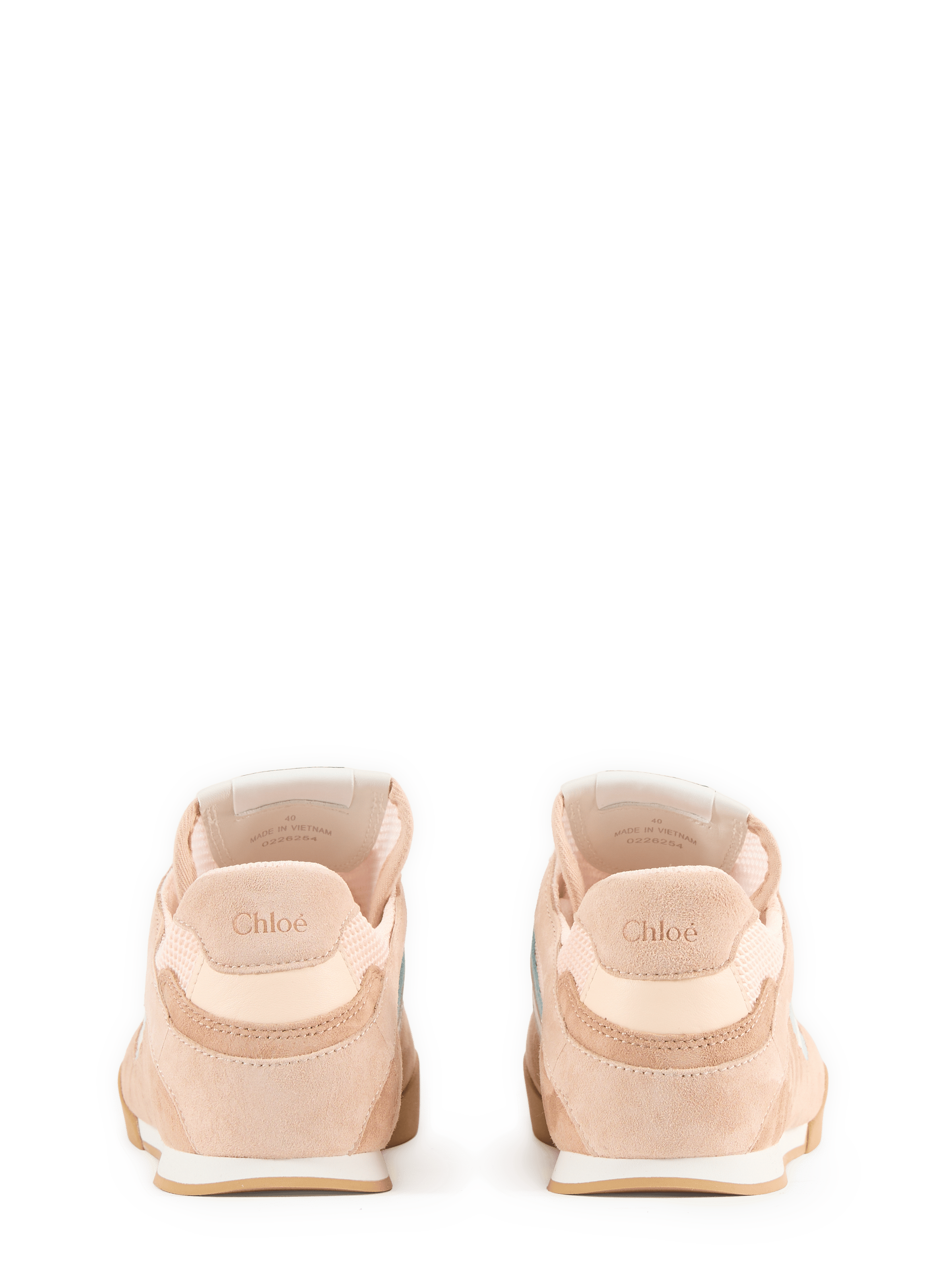 Baskets basses en mesh Chloé Kick CHLOÉ Rose