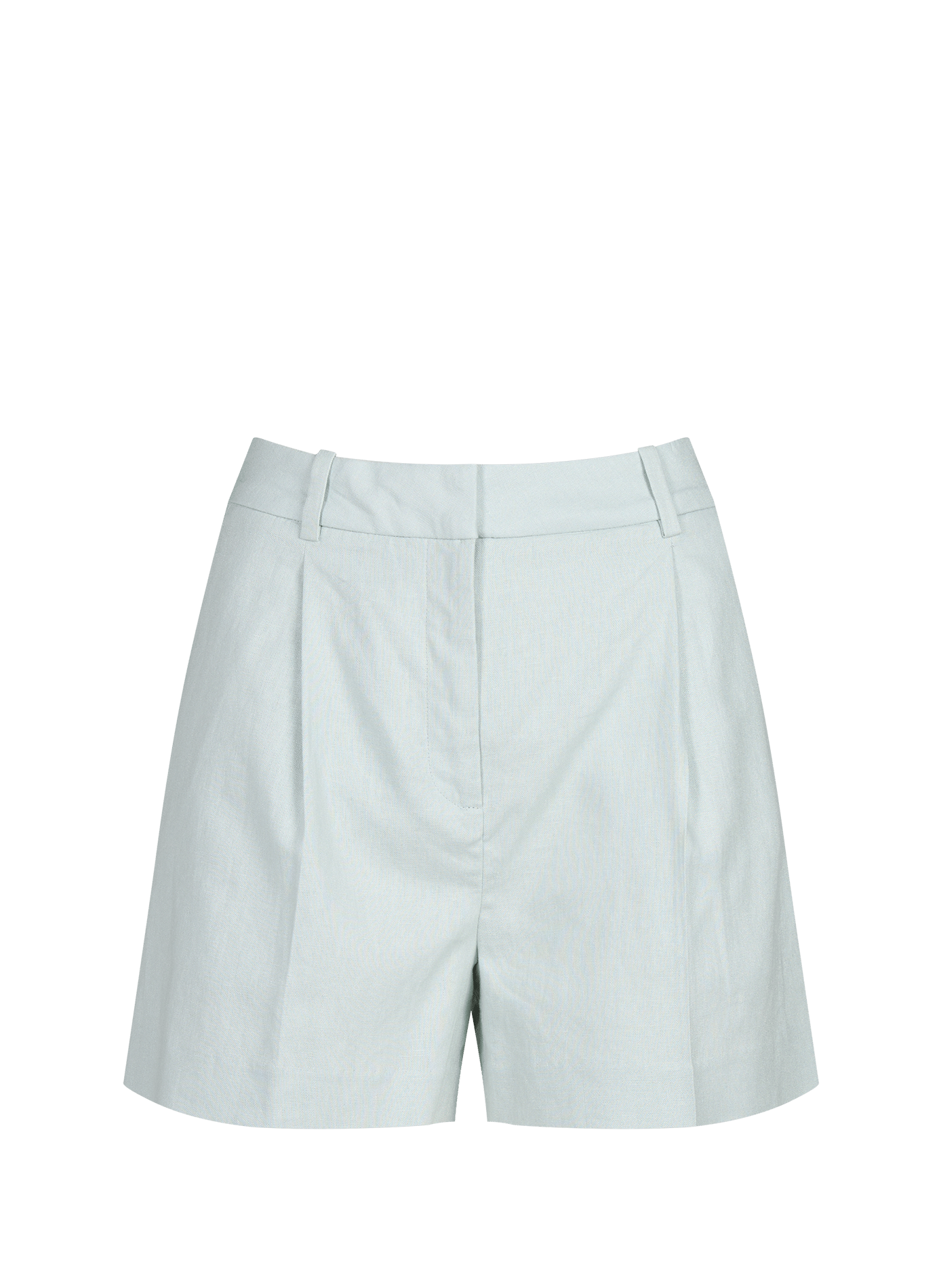 Korte linnenblendjurk CALVIN KLEIN Groen