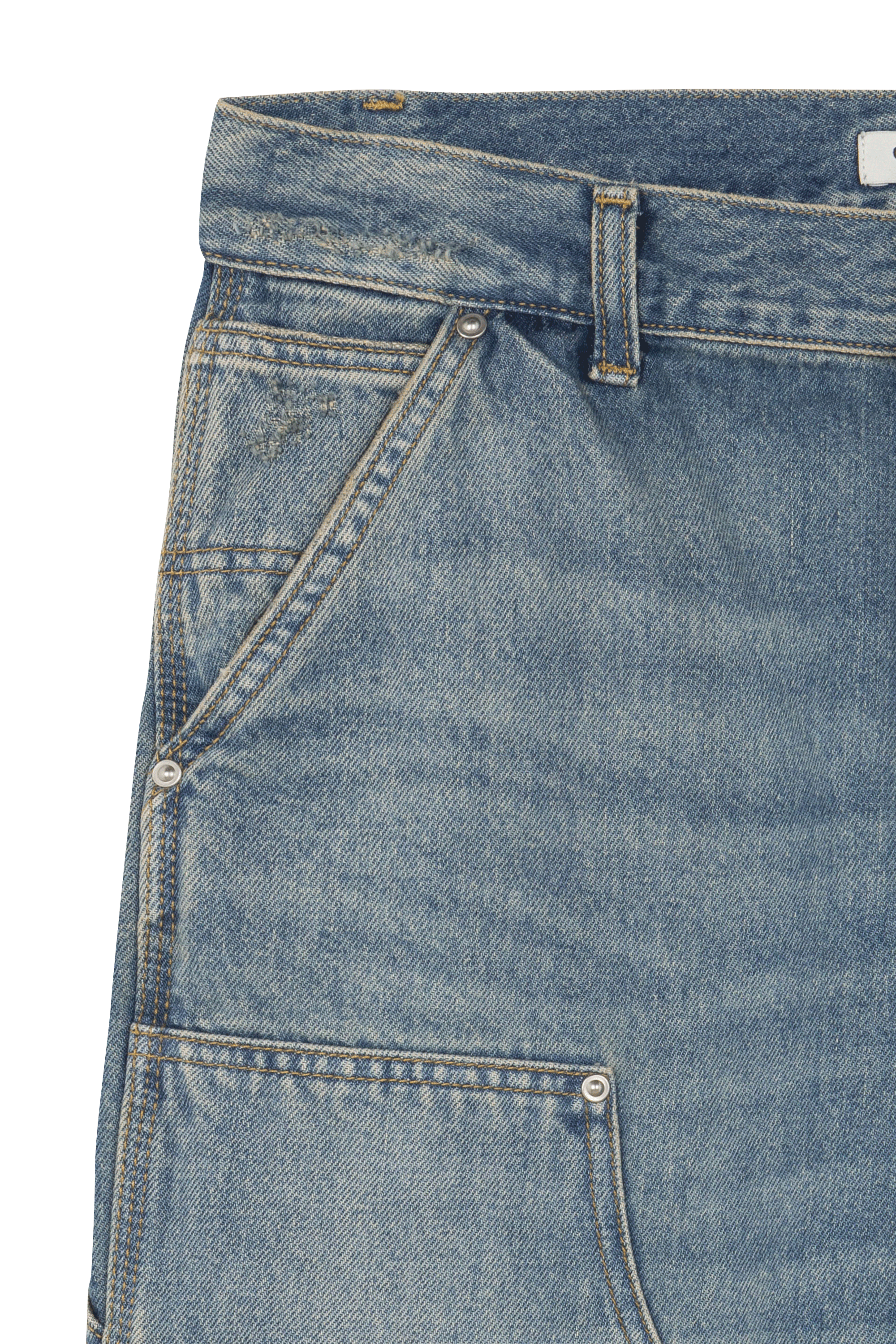 Jean w' brandon double knee pant CARHARTT WIP Bleu