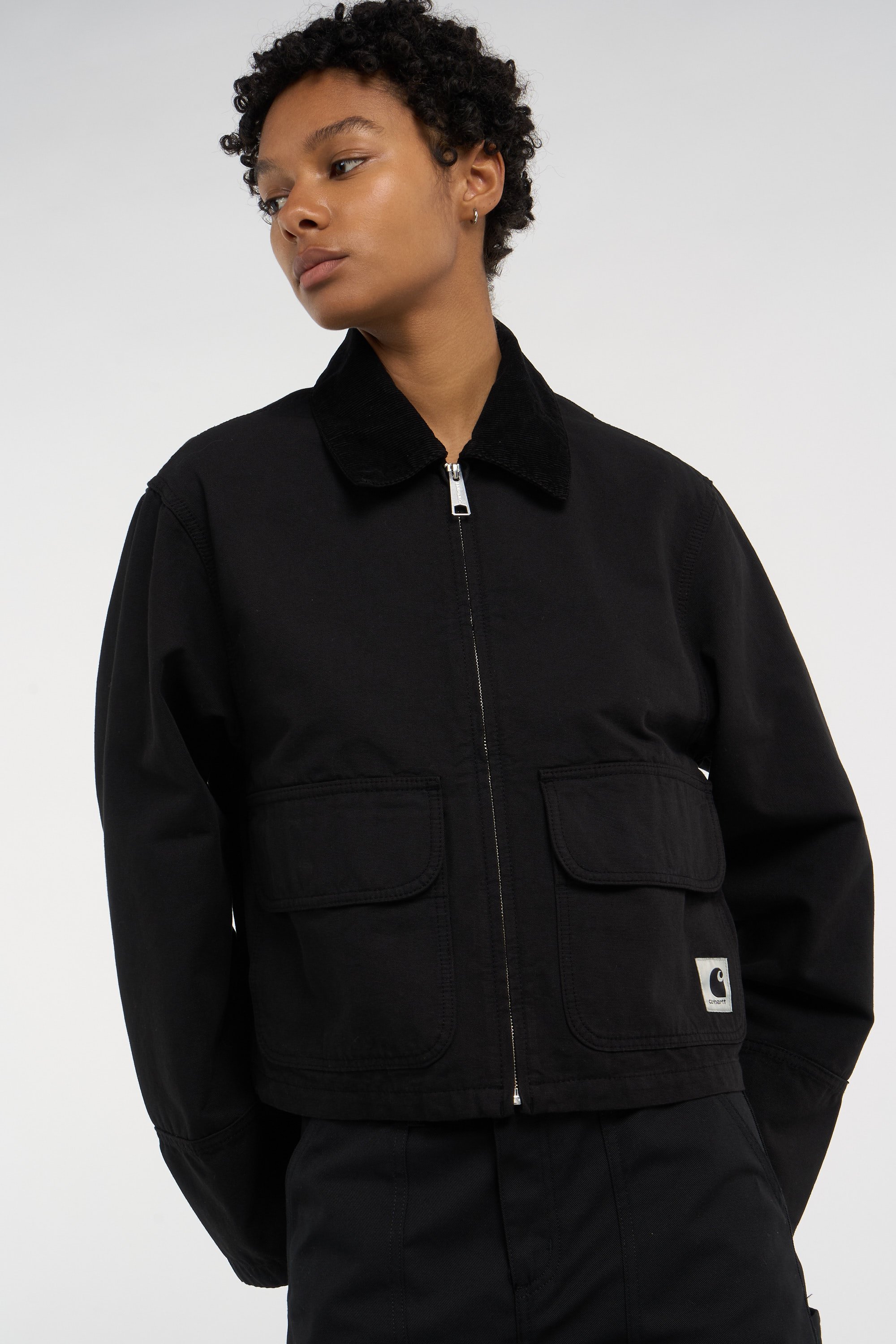 Veste w' prescott jacket CARHARTT WIP Noir
