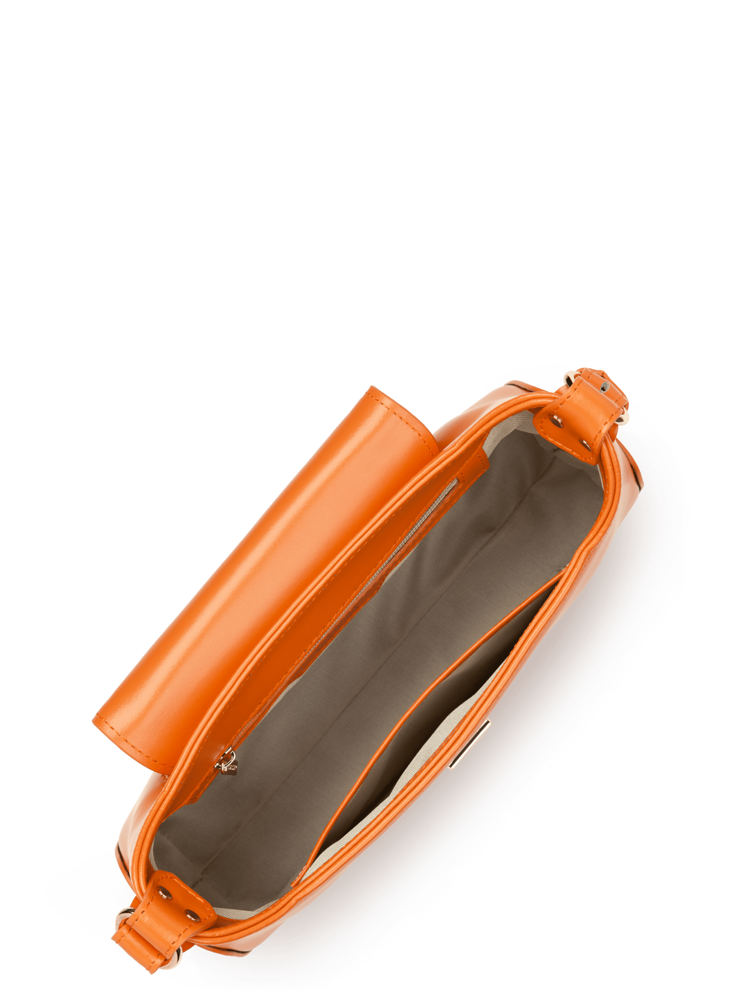 M shoulder bag - suave evenly LANCASTER Orange