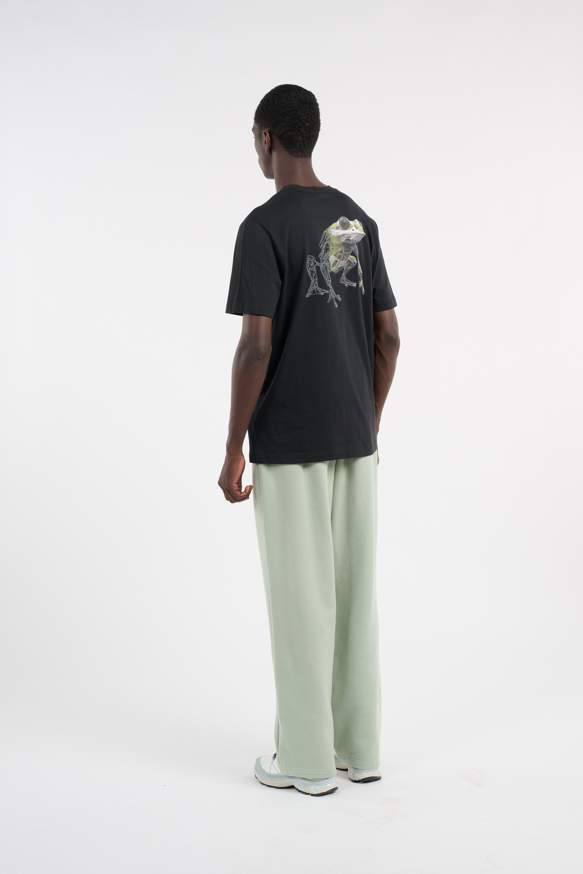 T-shirt futurescape frog tee OAKLEY Noir