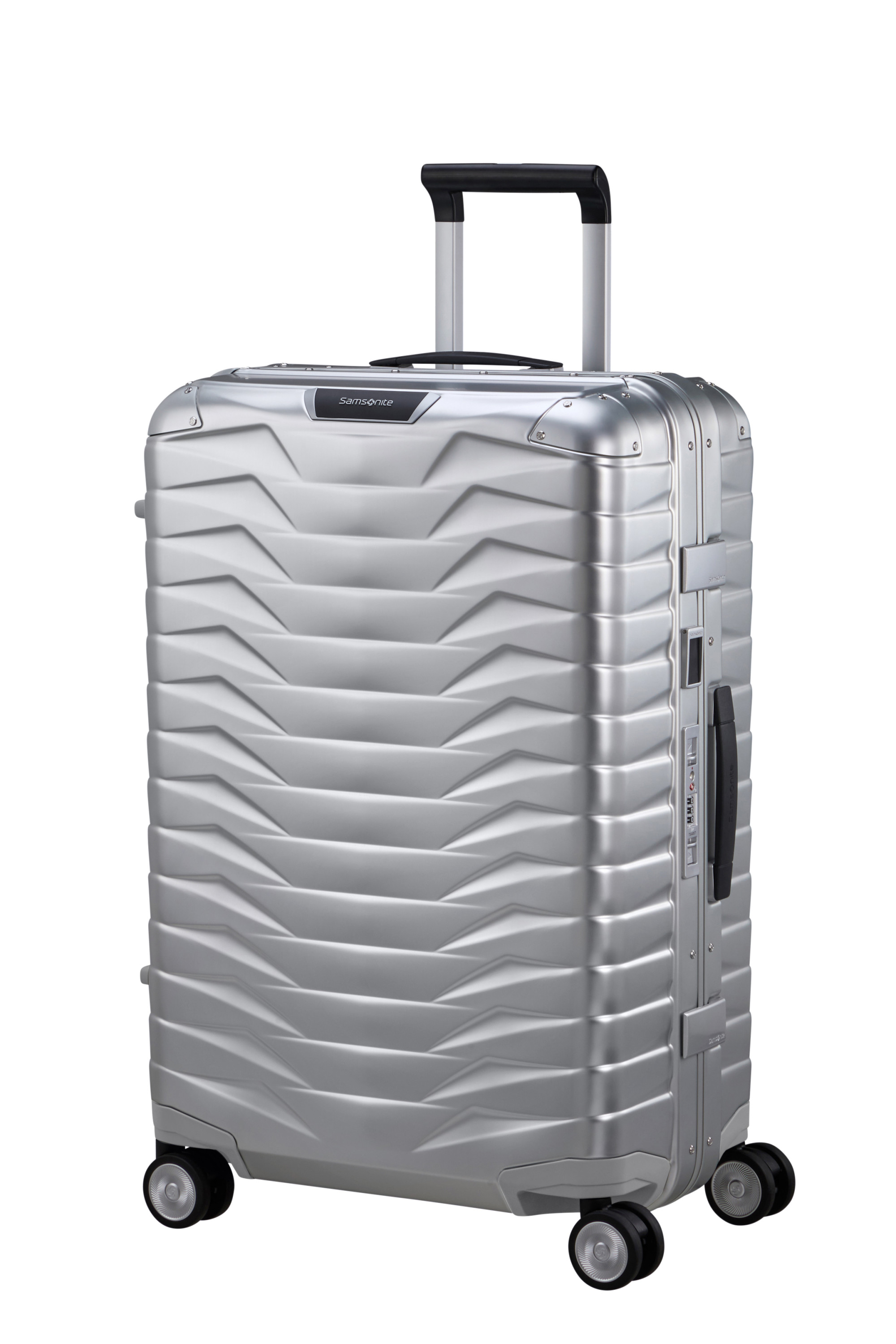 Proxis alu valise 4 roues taille m SAMSONITE Argent