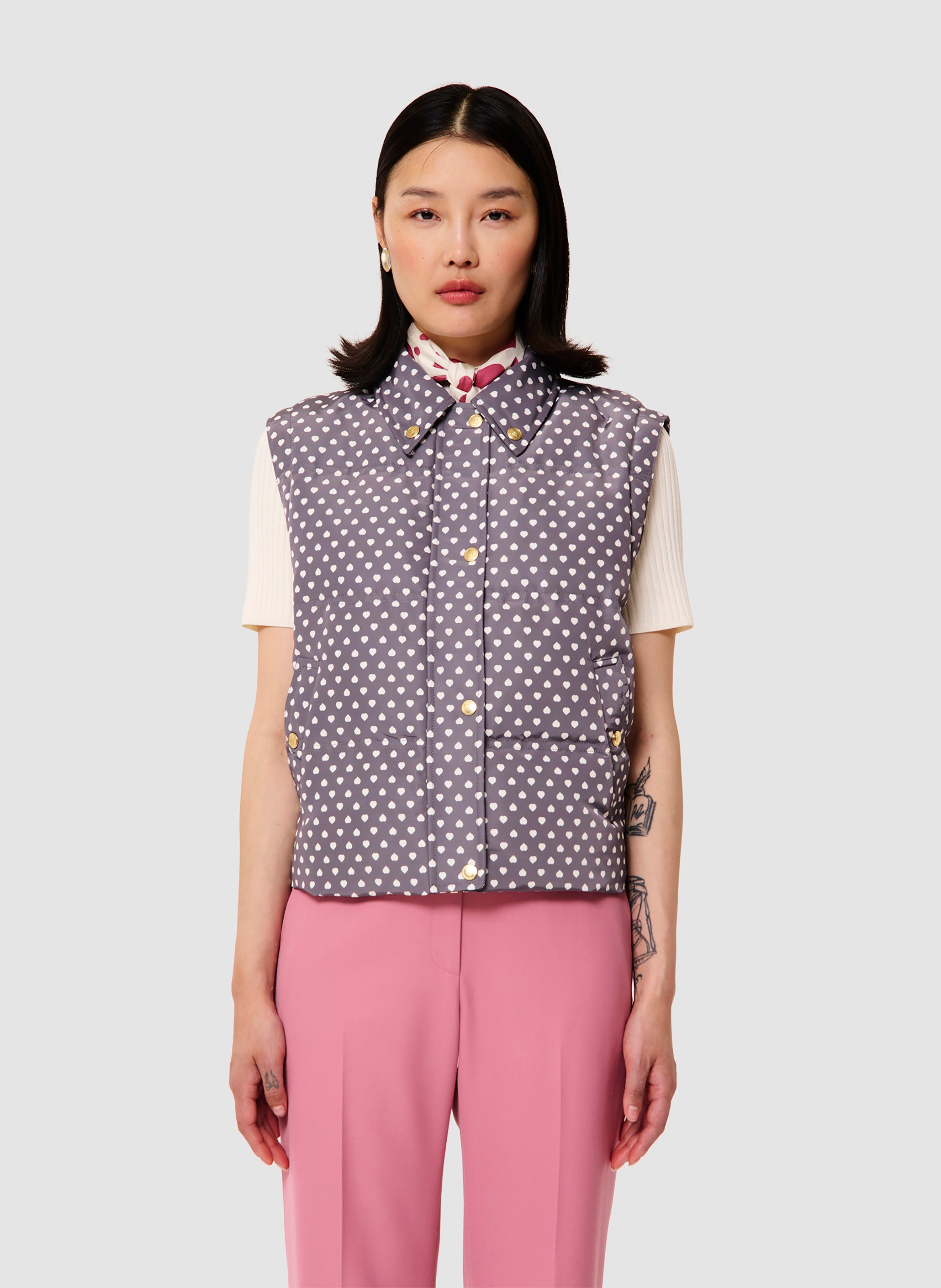 Manteau dora TARA JARMON Gris
