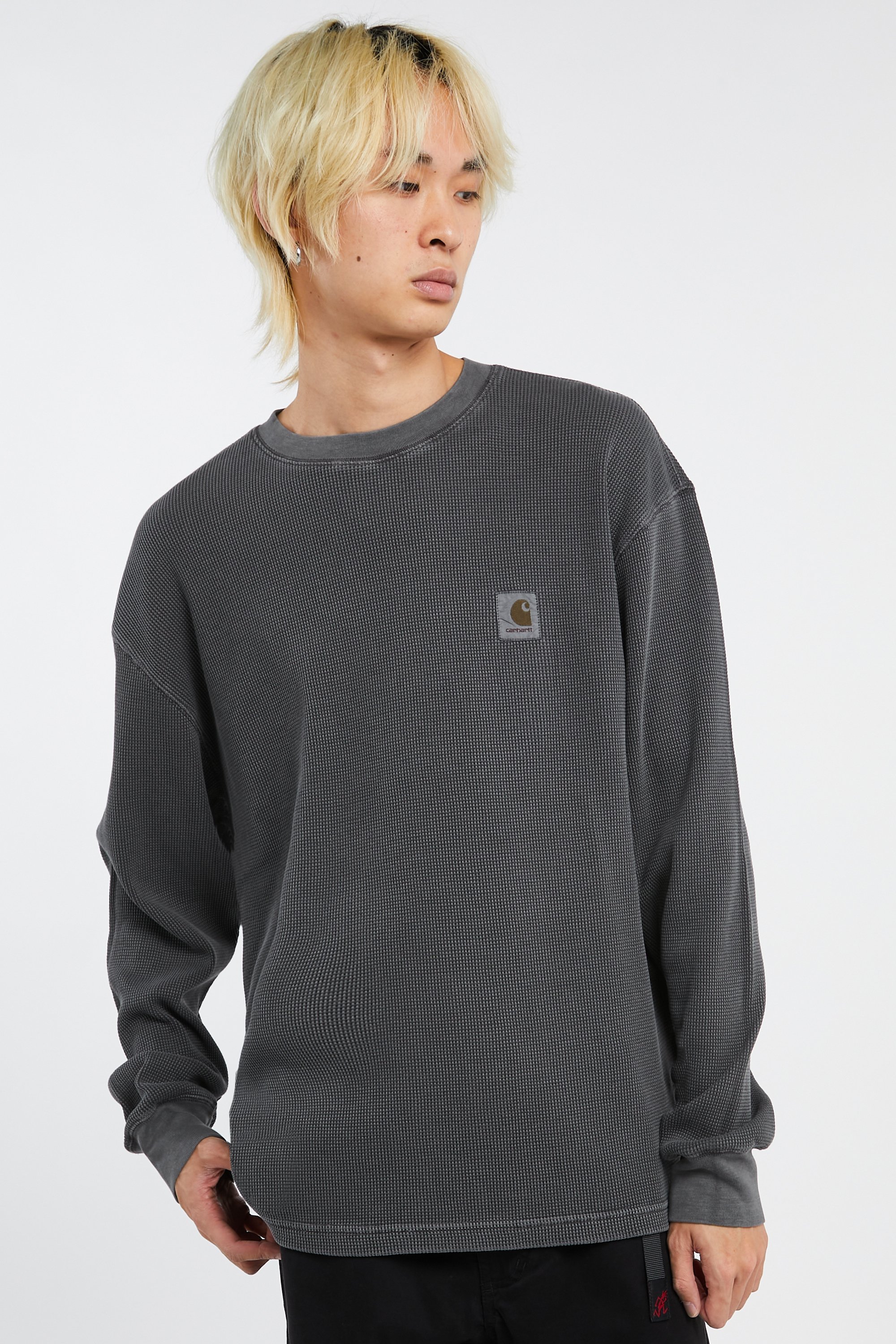 Sweatshirt l/s vista waffle t-shirt CARHARTT WIP Noir