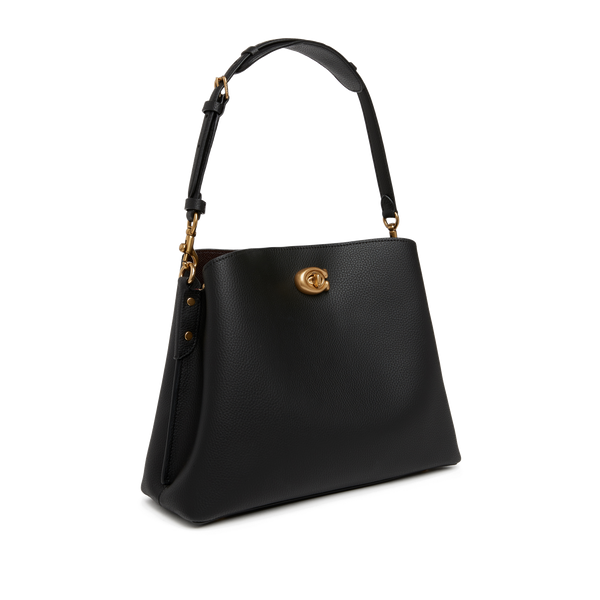 Coach Willow Leather Shoulder Bag | ModeSens