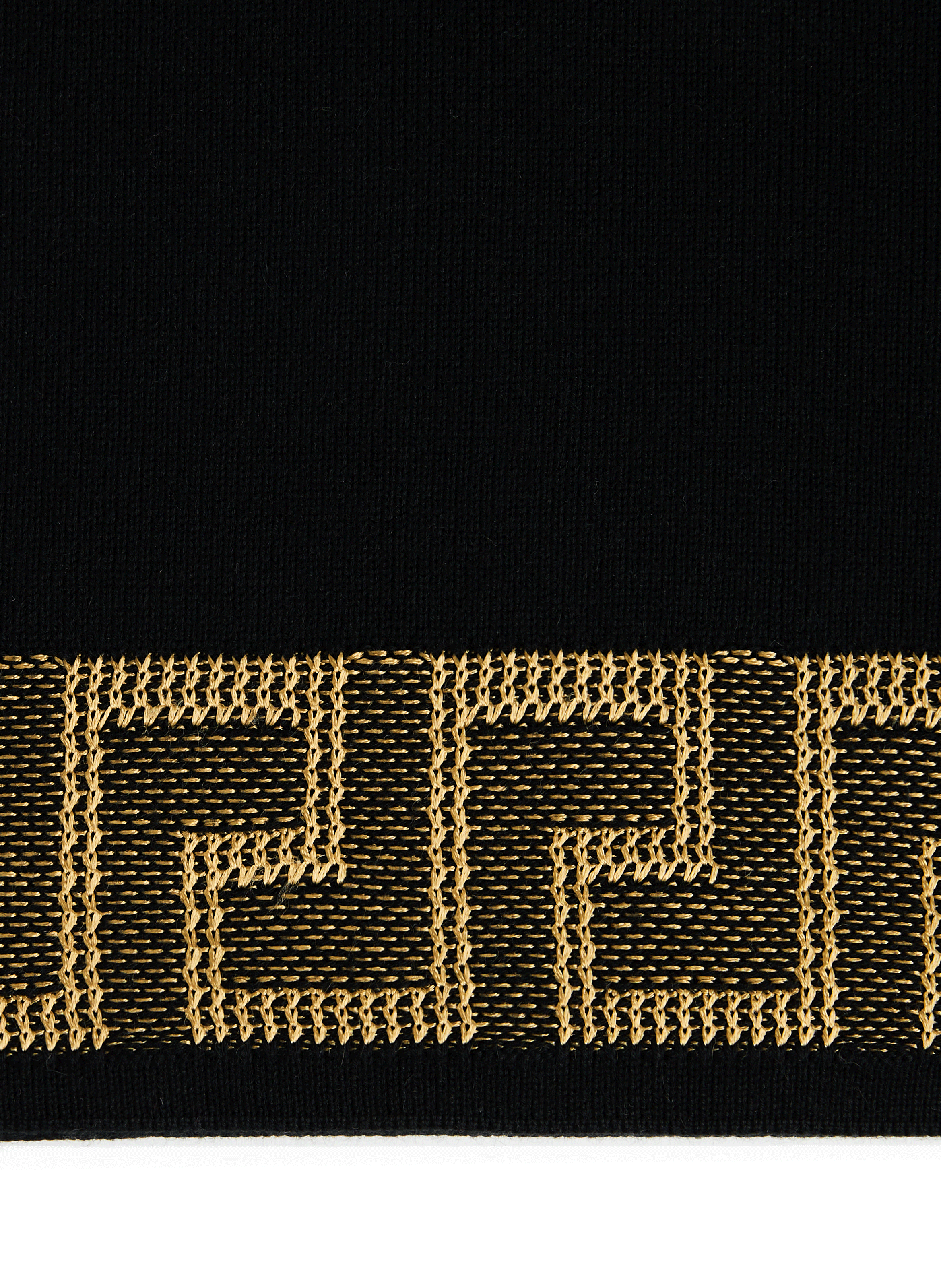 Echarpe fine avec motif emblématique