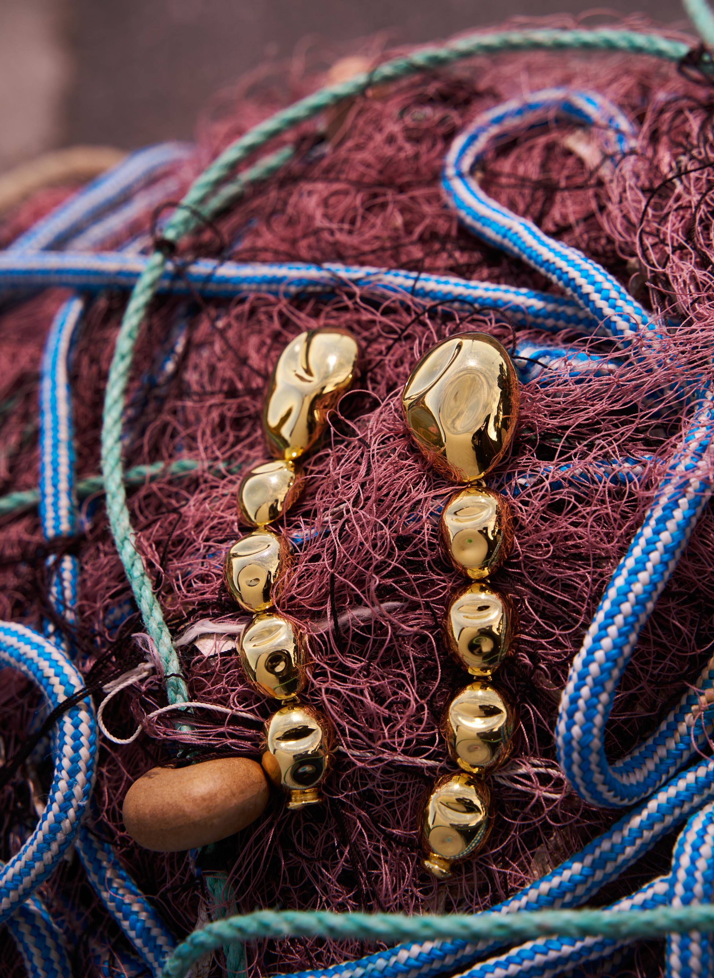 Boucles d'oreille Oriente MONICA SORDO Doré