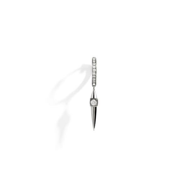 Boucle en argent et diamants