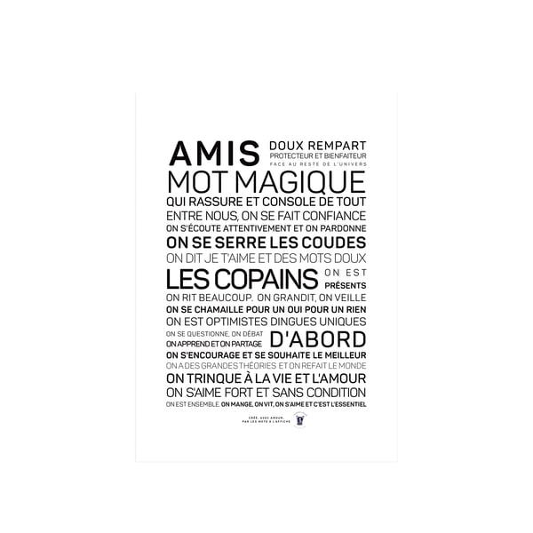 Affiche Amis