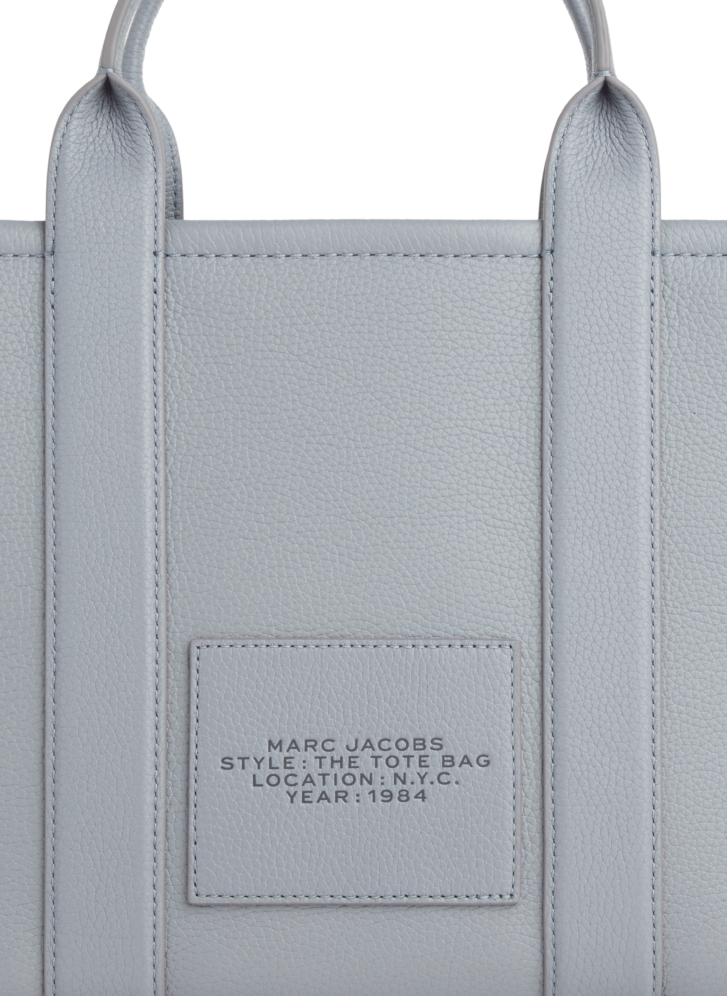 Sac à main en cuir MARC JACOBS Gris