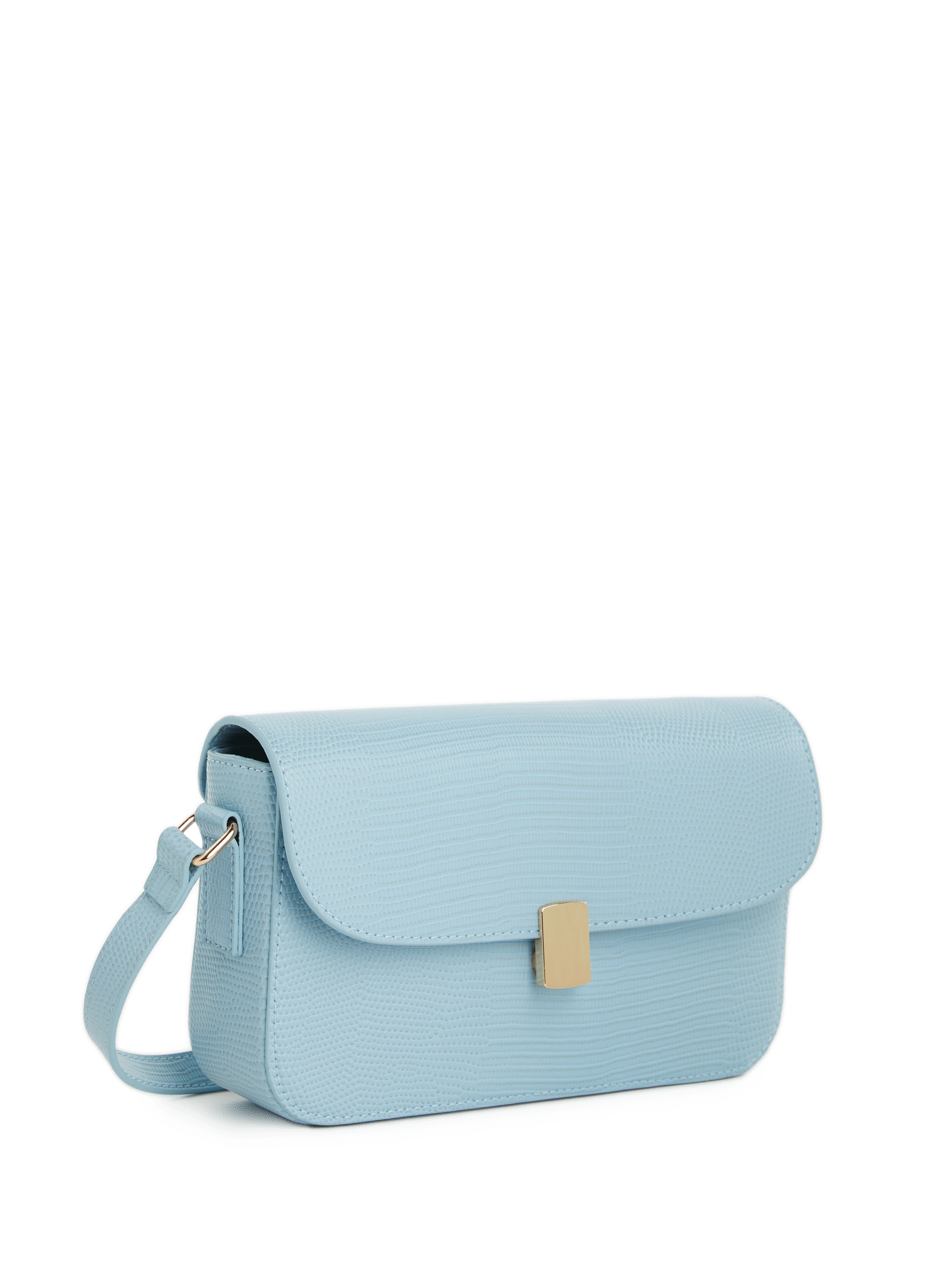 Textured shoulder bag  AU PRINTEMPS PARIS Blue