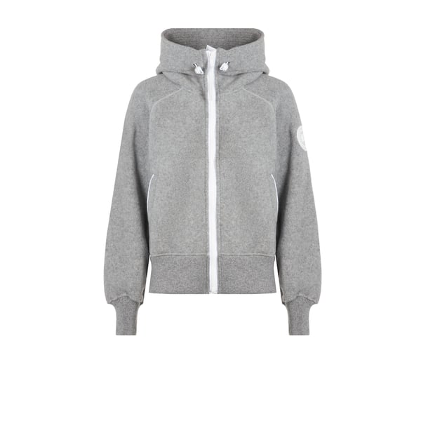 CANADA GOOSE CROPPED TEXTURED JACKET