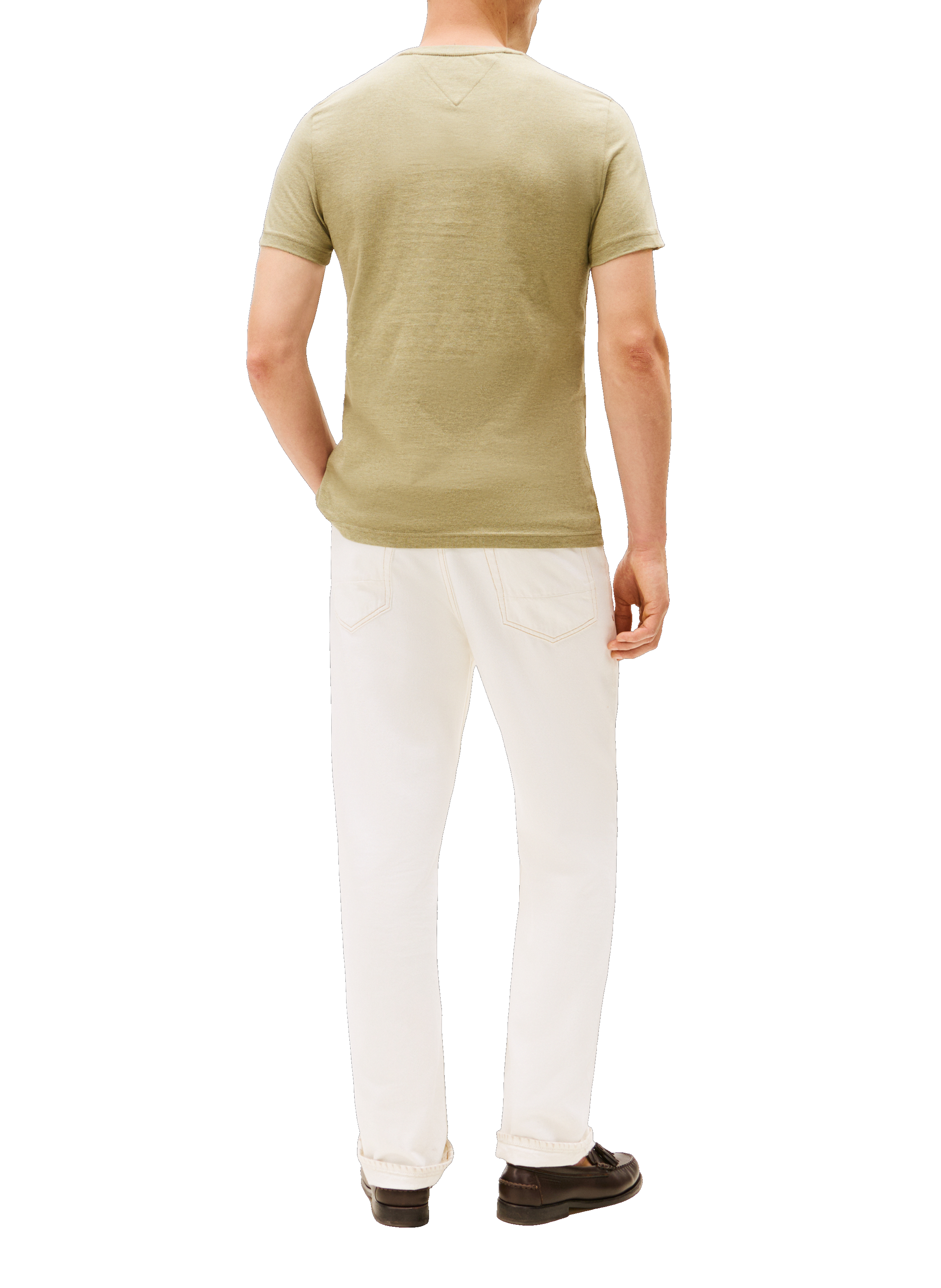 Classic Cotton T-Shirt TOMMY HILFIGER Khaki