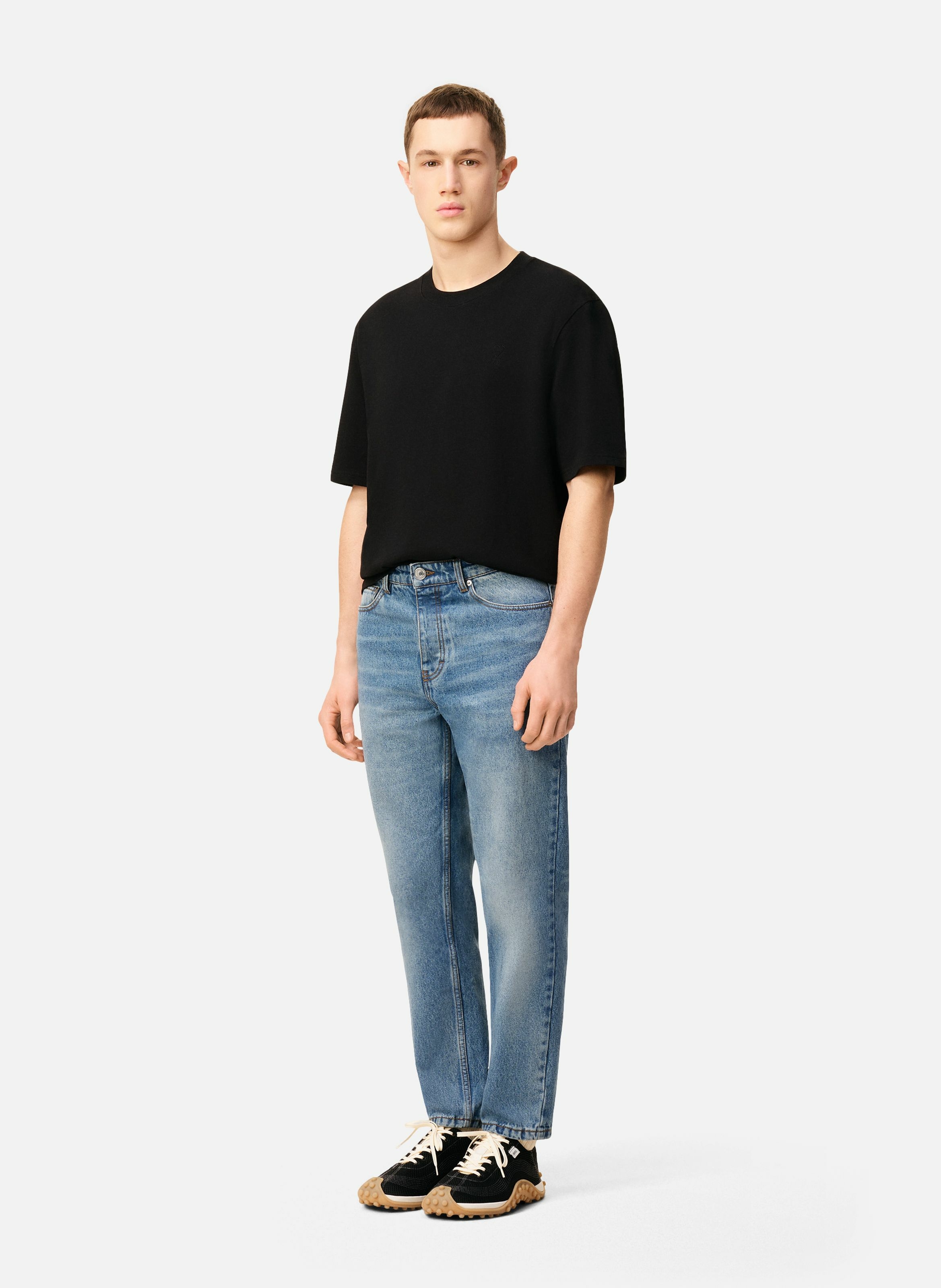 Jean coupe tapered AMI PARIS Bleu