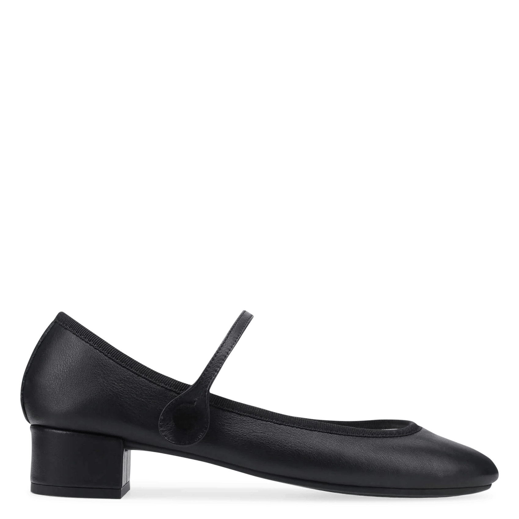 Babies en cuir REPETTO Noir