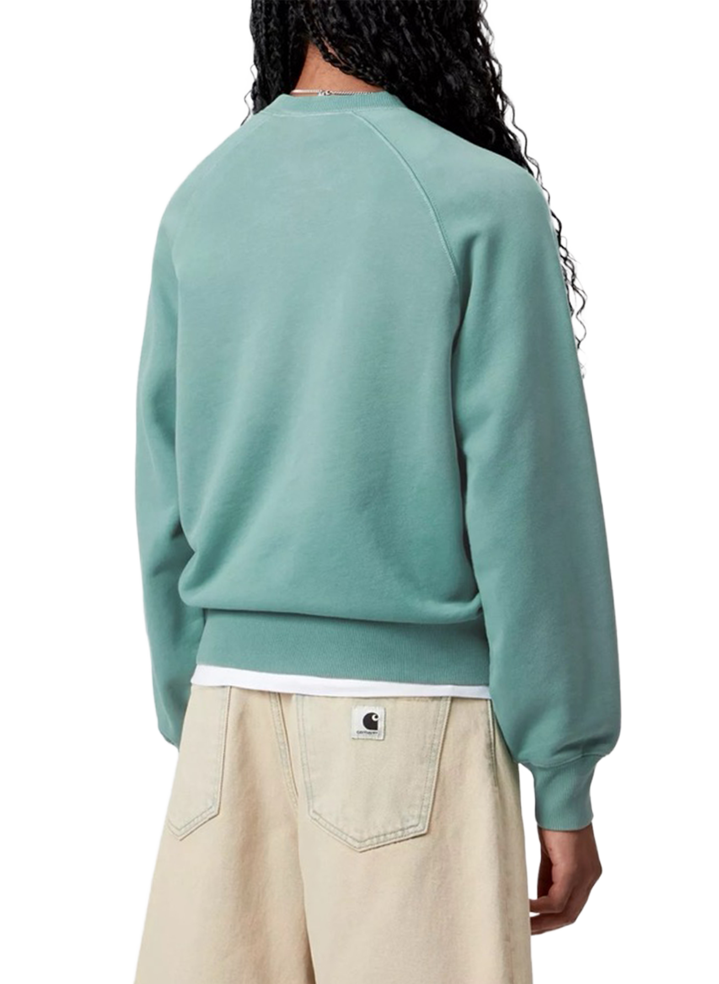 Sweatshirt en coton CARHARTT WIP Vert