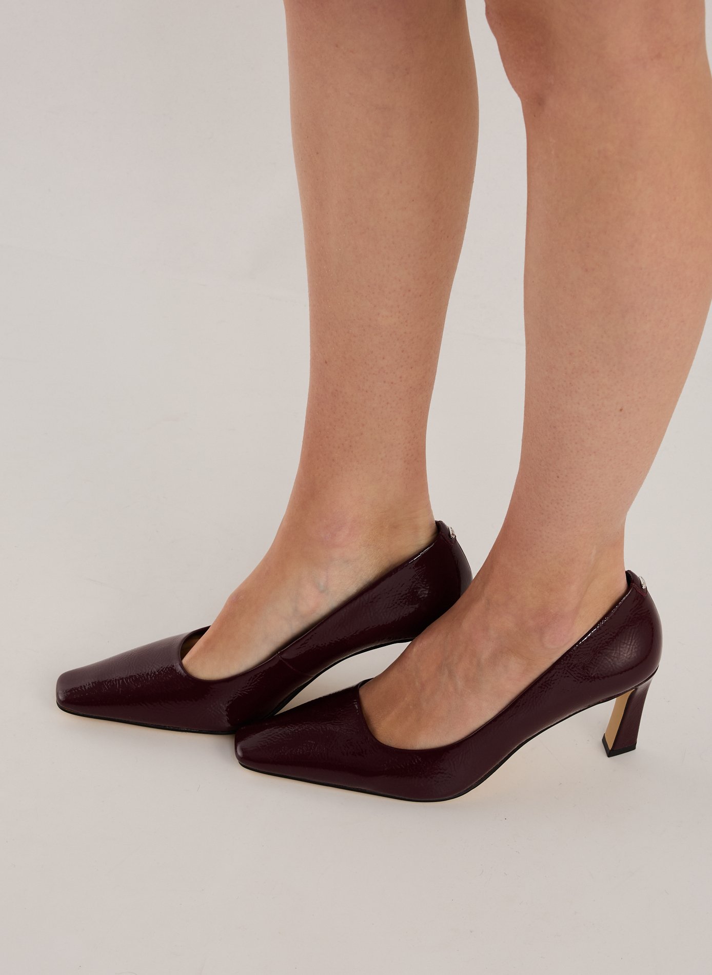 Patent leather high heels MICHAEL KORS Red