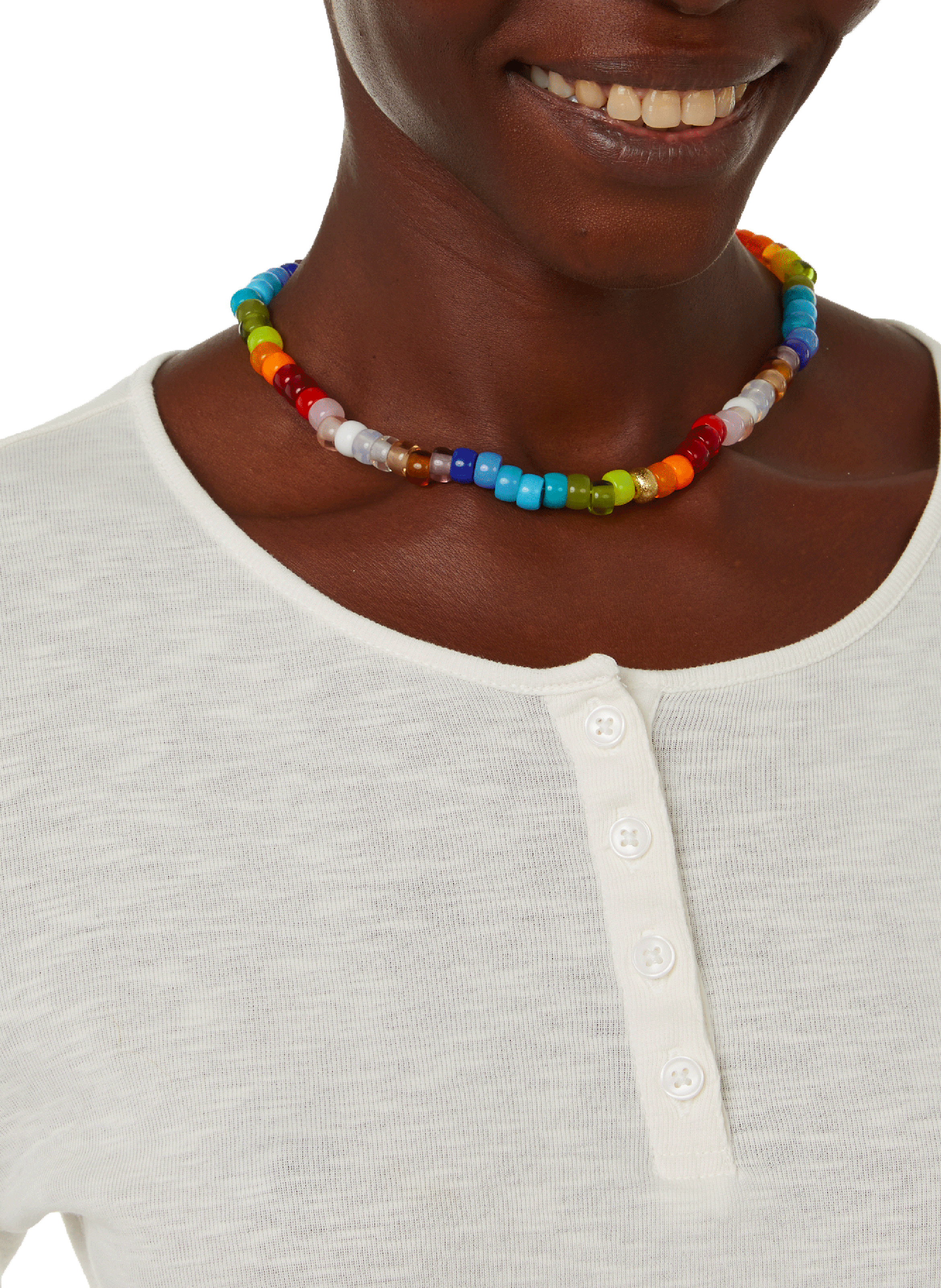 Big Nuanua necklace ANNI LU Multicolour