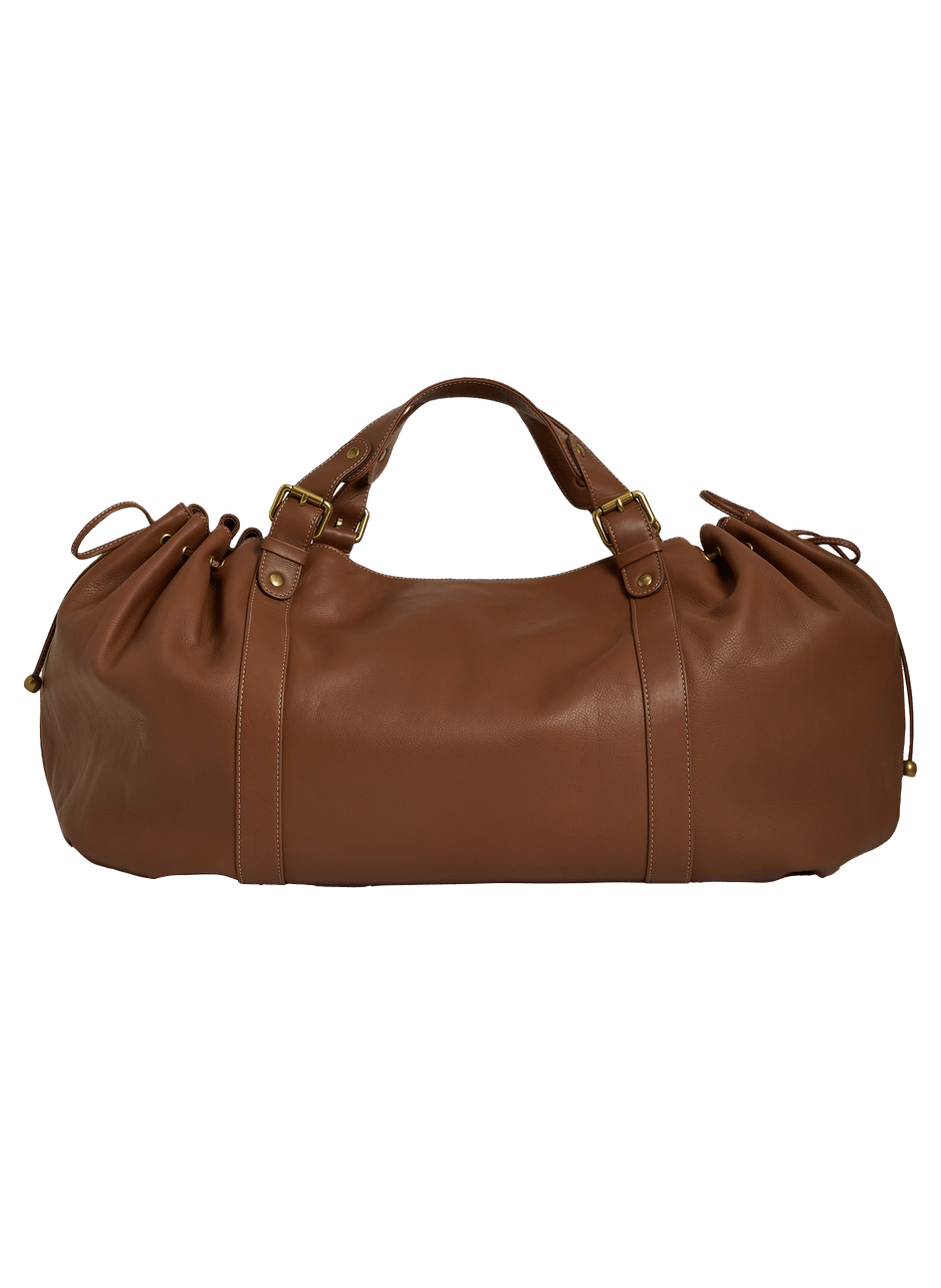Sac de voyage en cuir - 72h GERARD DAREL Beige