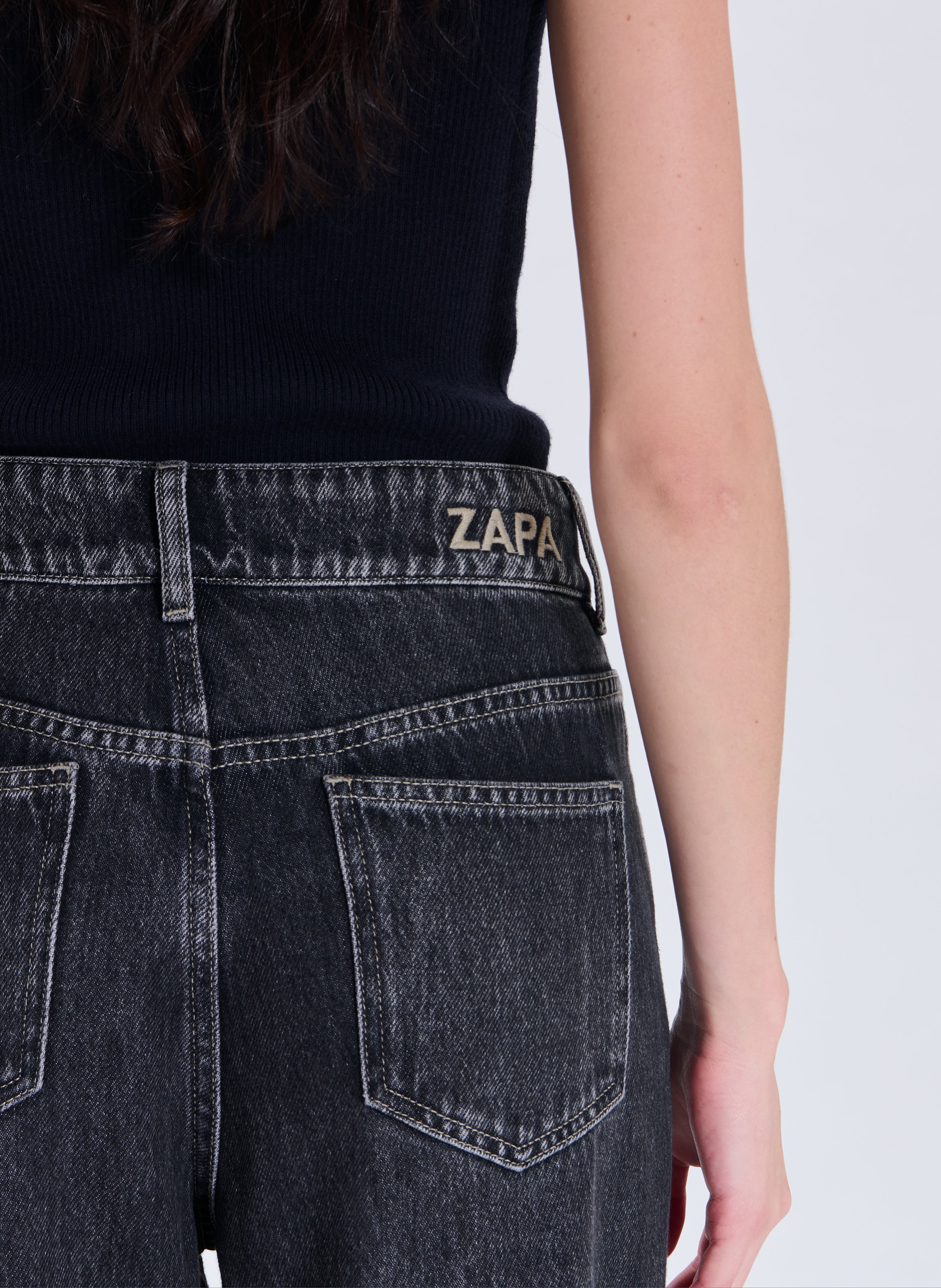 Jean  new jessie ZAPA Noir