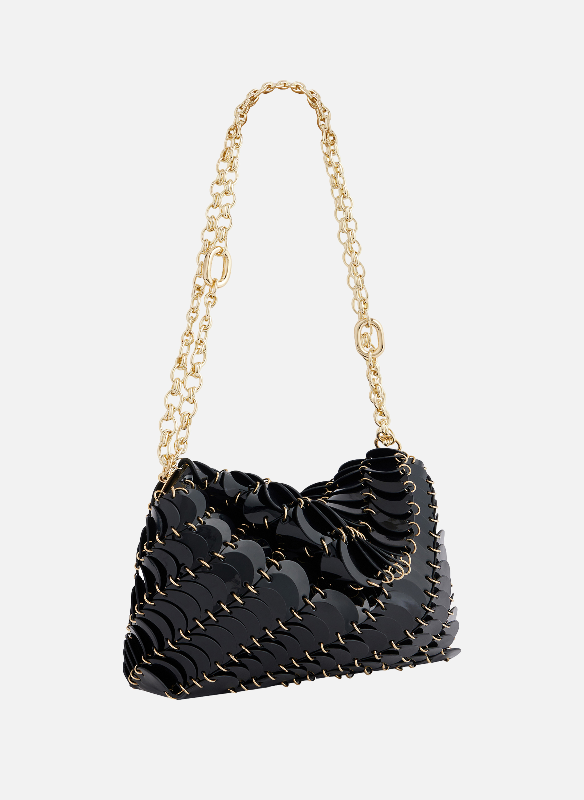 Sac en cuir paco night RABANNE Noir