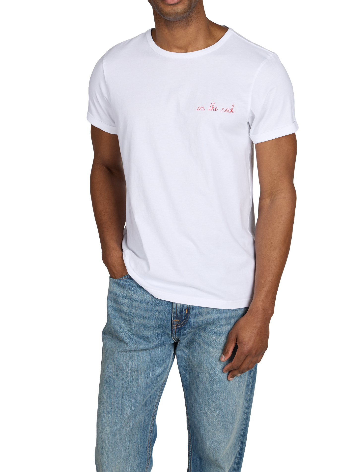 T-shirt Poitou On th rock MAISON LABICHE Blanc