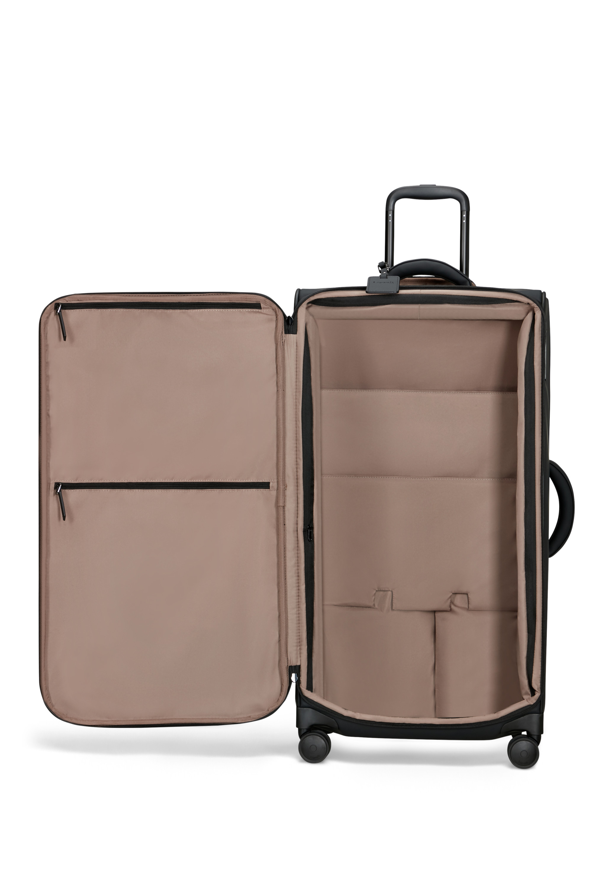 Lost in berlin valise 4 roues taille xl LIPAULT PARIS Noir