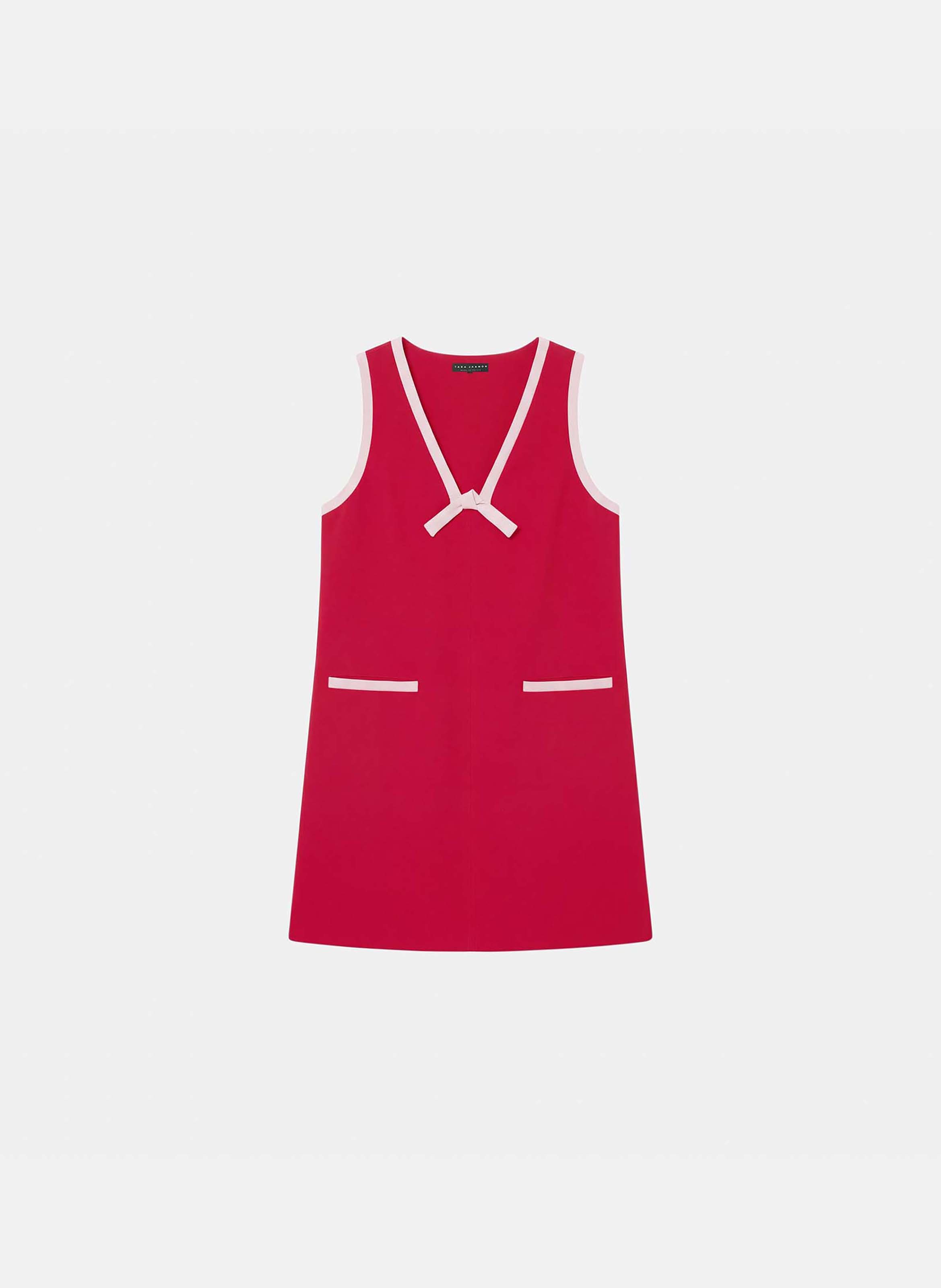 Robe rule TARA JARMON Rouge