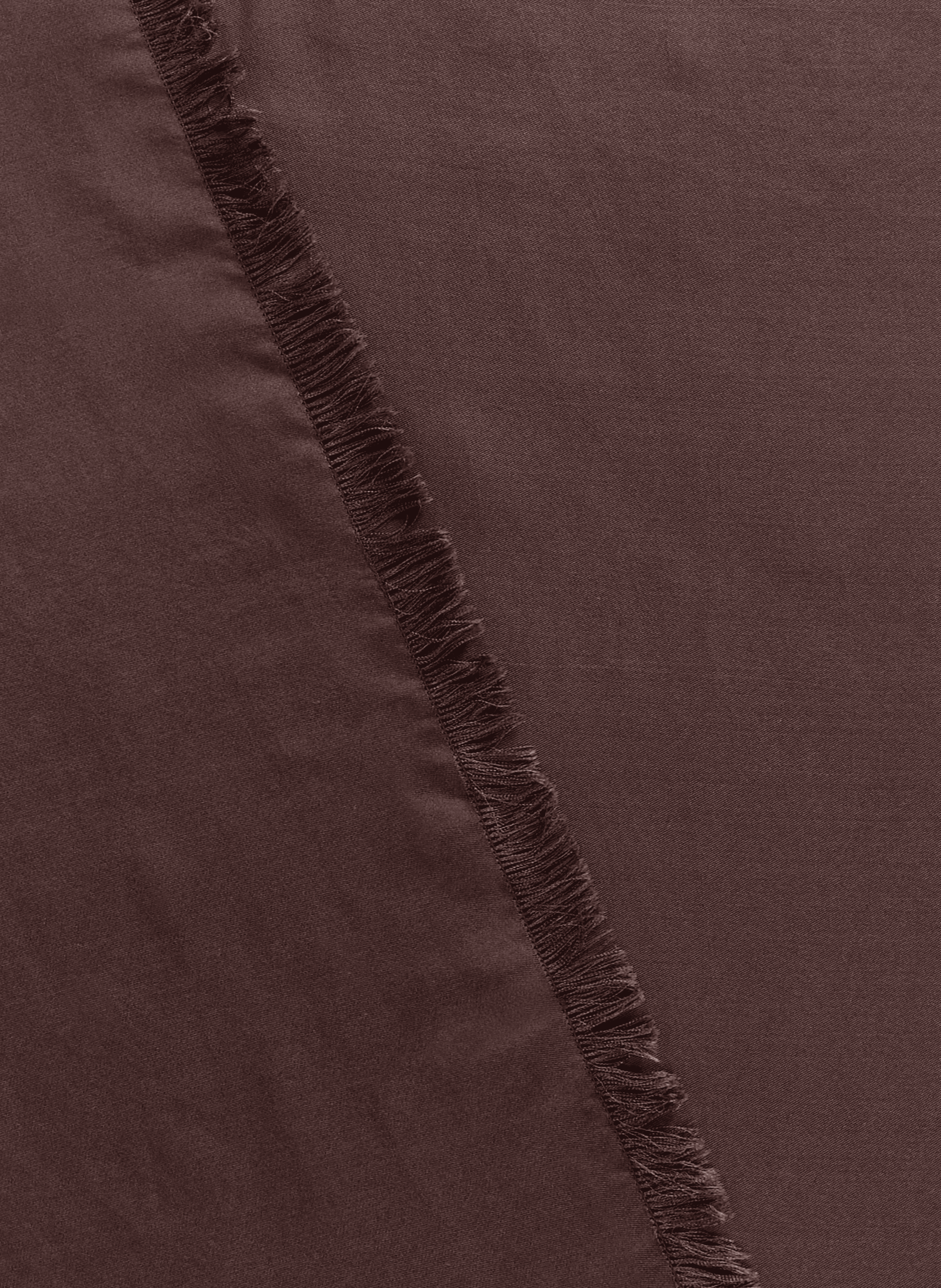 Carré de soie uni SAISON 1865 Marron