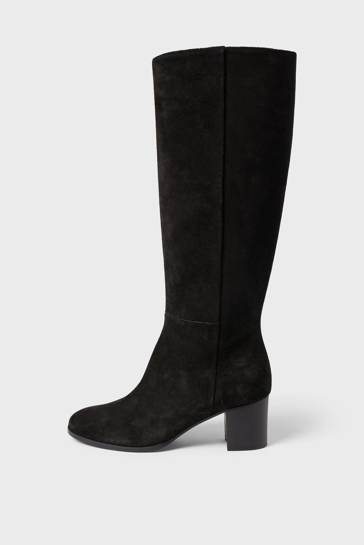 Bottes en cuir velours - lizzie GERARD DAREL Noir