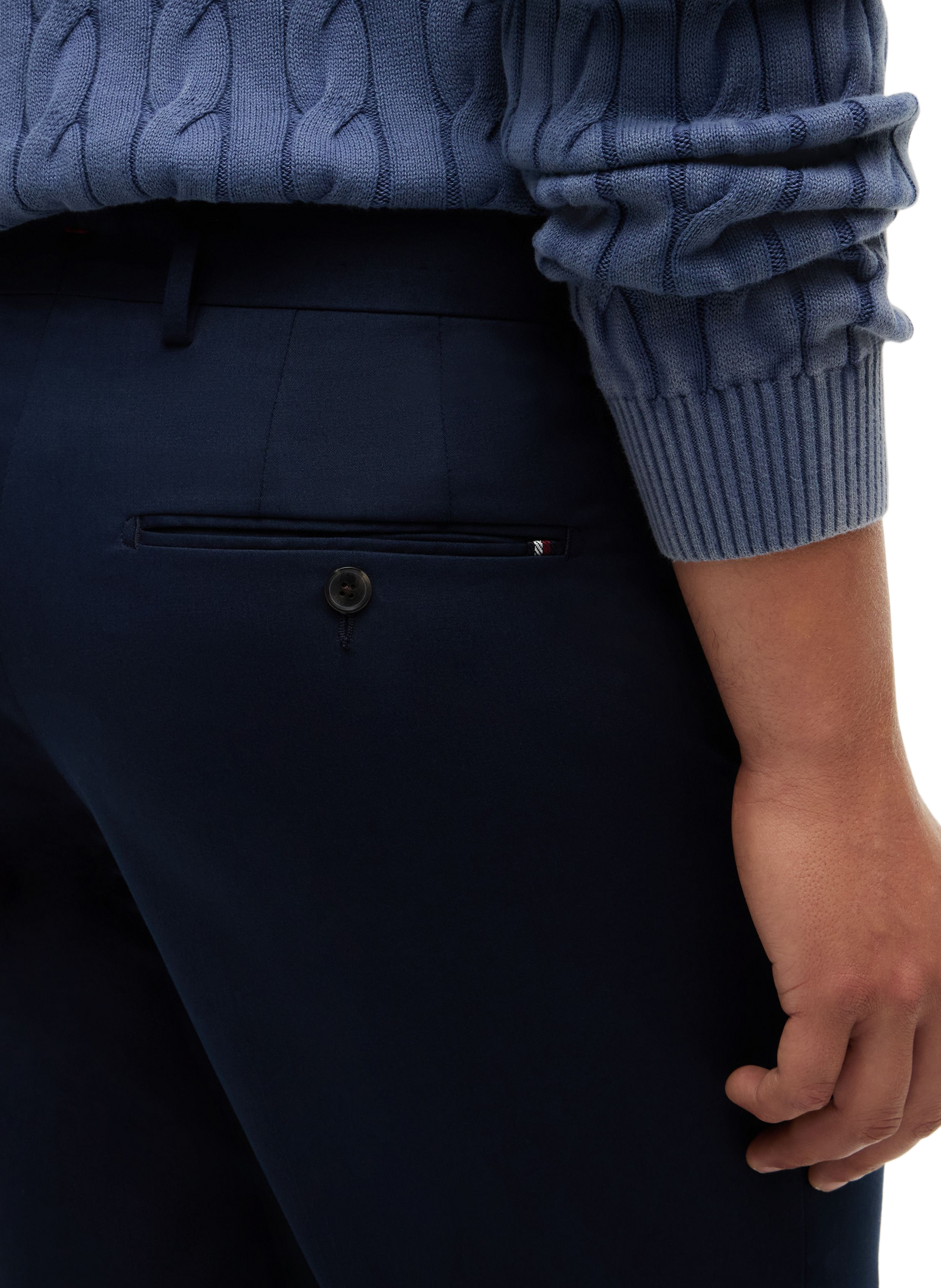 Suit trousers TOMMY HILFIGER Blue