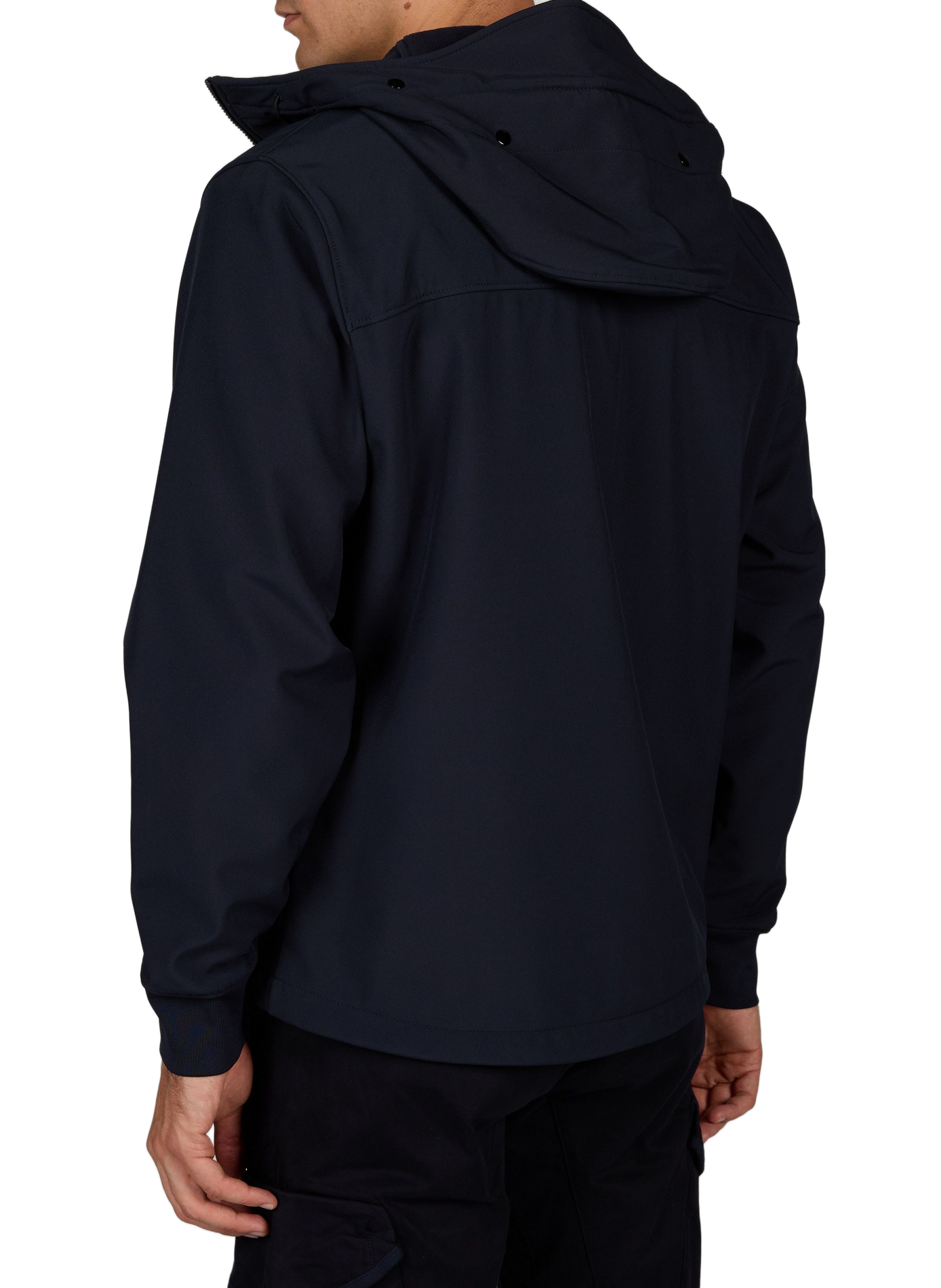 Veste légère à capuche CP COMPANY Bleu