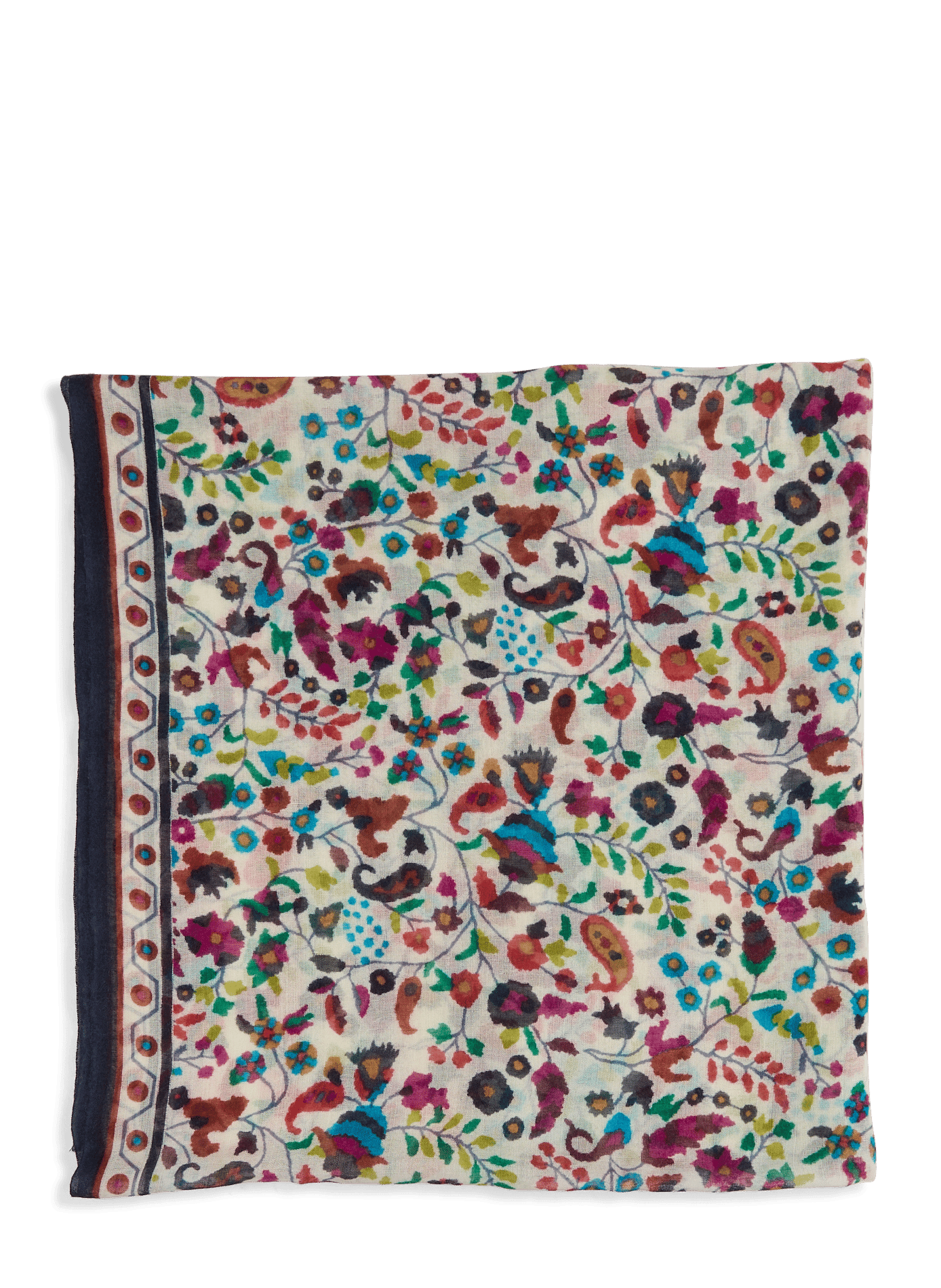 Printed scarf AU PRINTEMPS PARIS Multicolour
