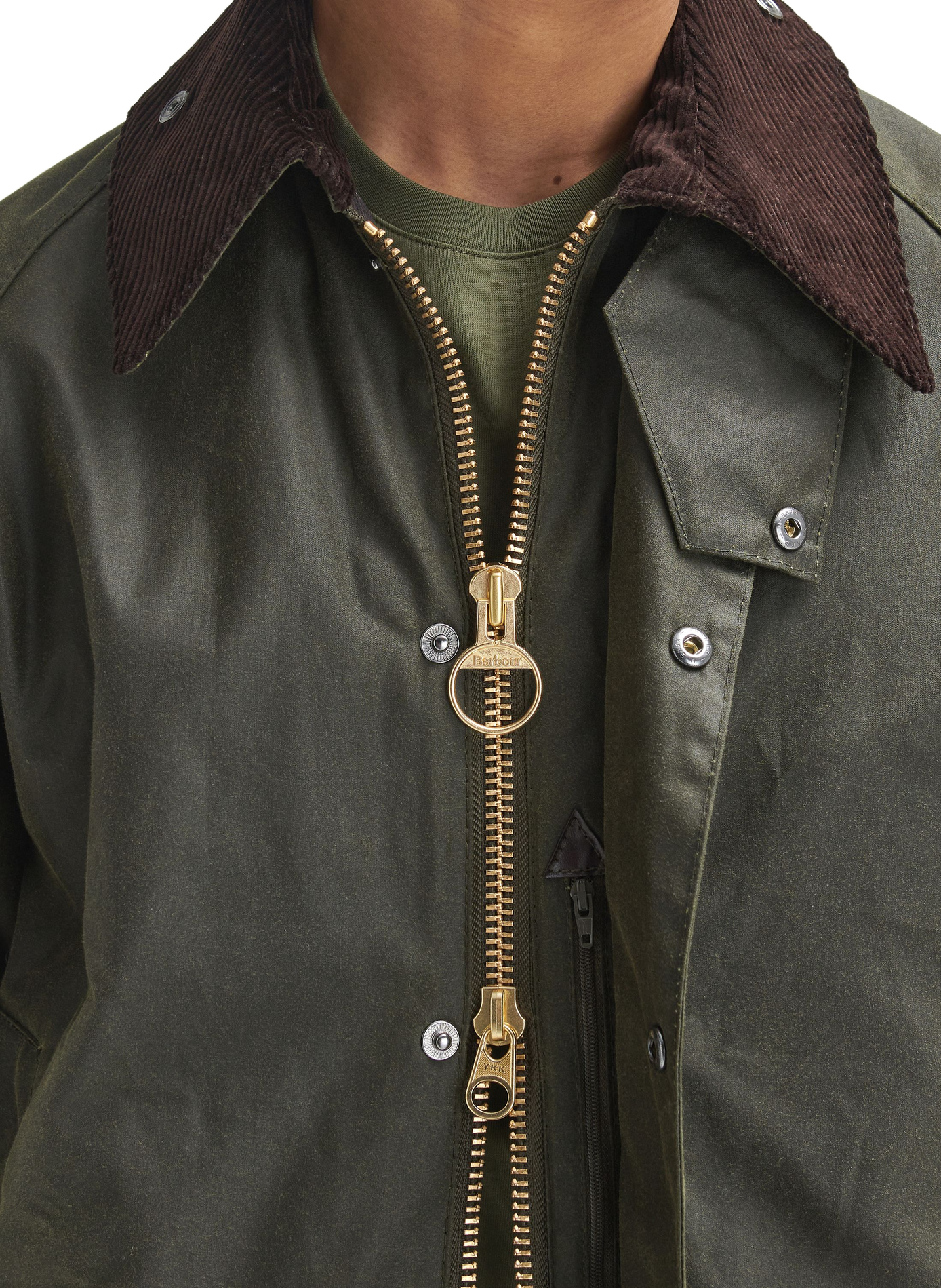 Wax Beaufort cotton jacket BARBOUR Khaki