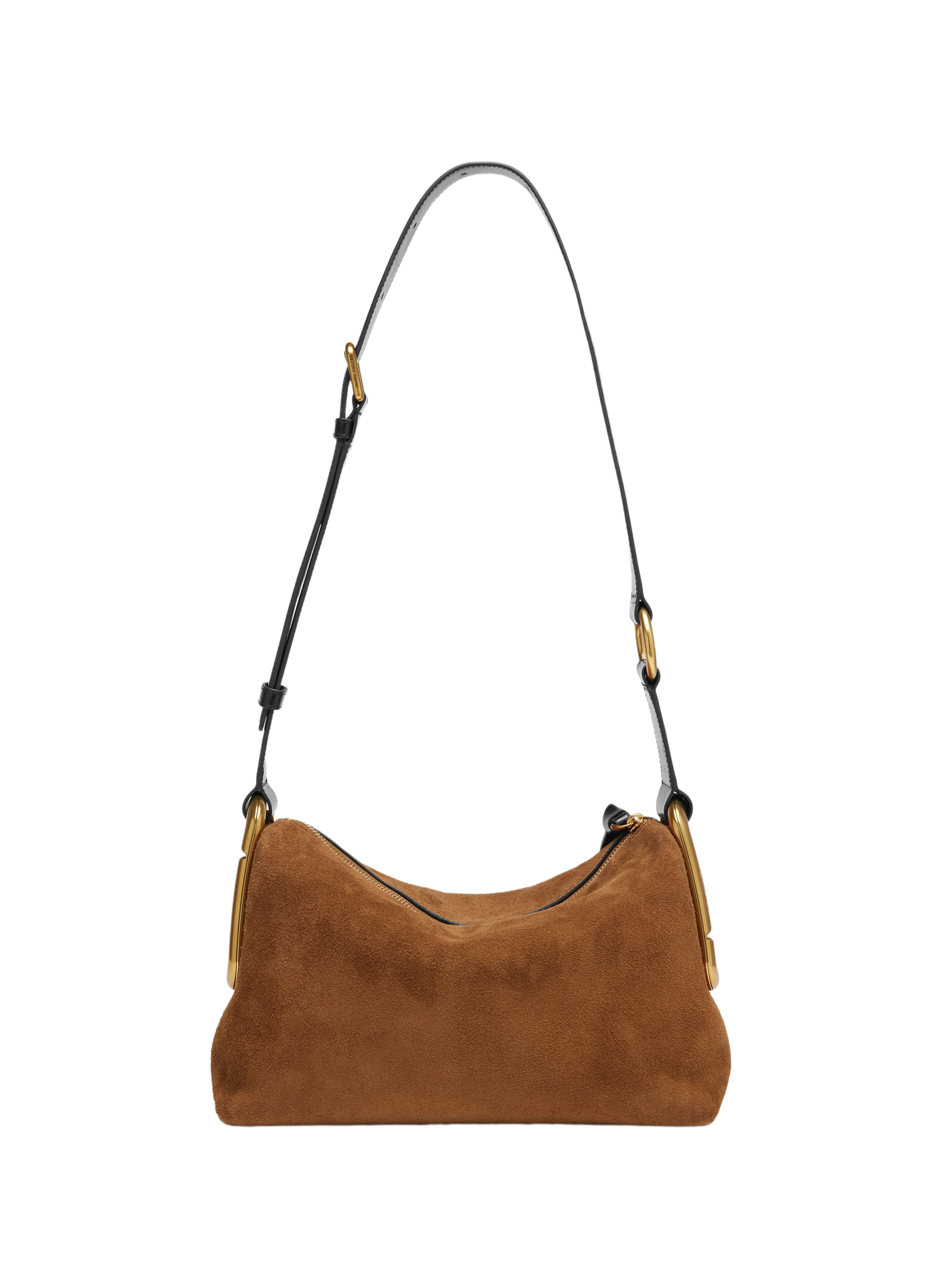 Schoudertas The Scene Medium van suède leer MARC JACOBS Bruin