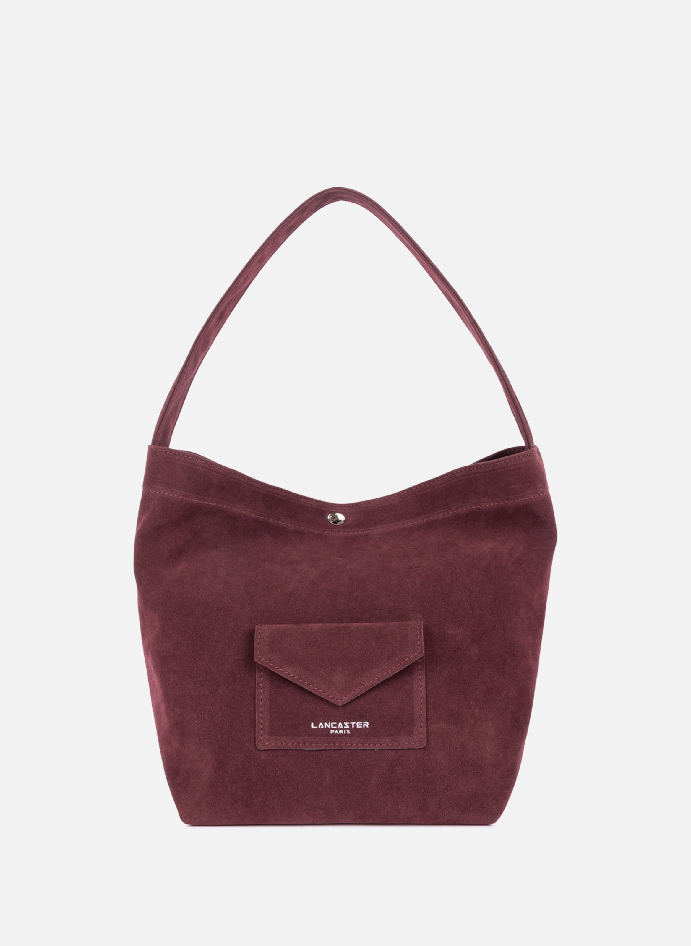 Mini sac seau - suédine kba LANCASTER Rouge