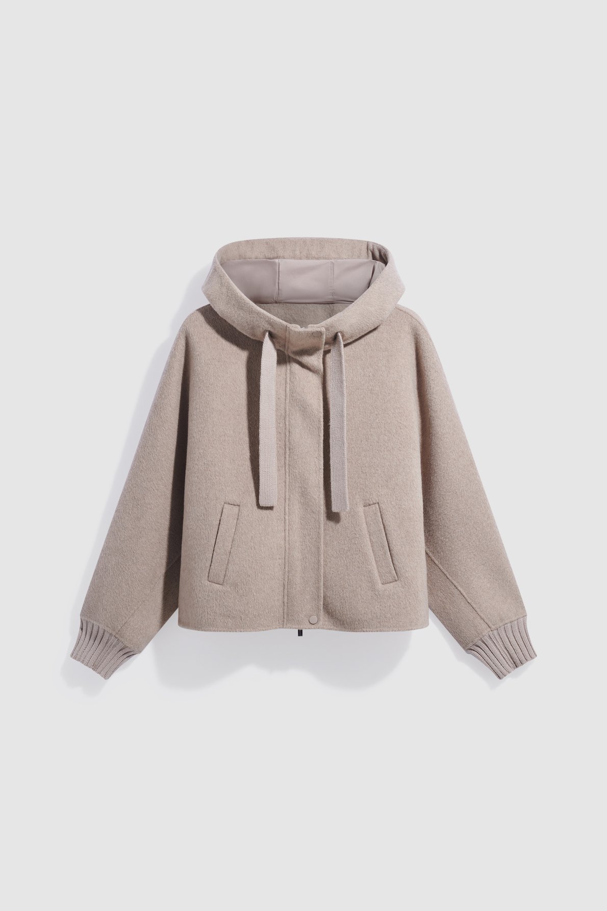 Doudoune courte en laine double face - anor GERARD DAREL Beige