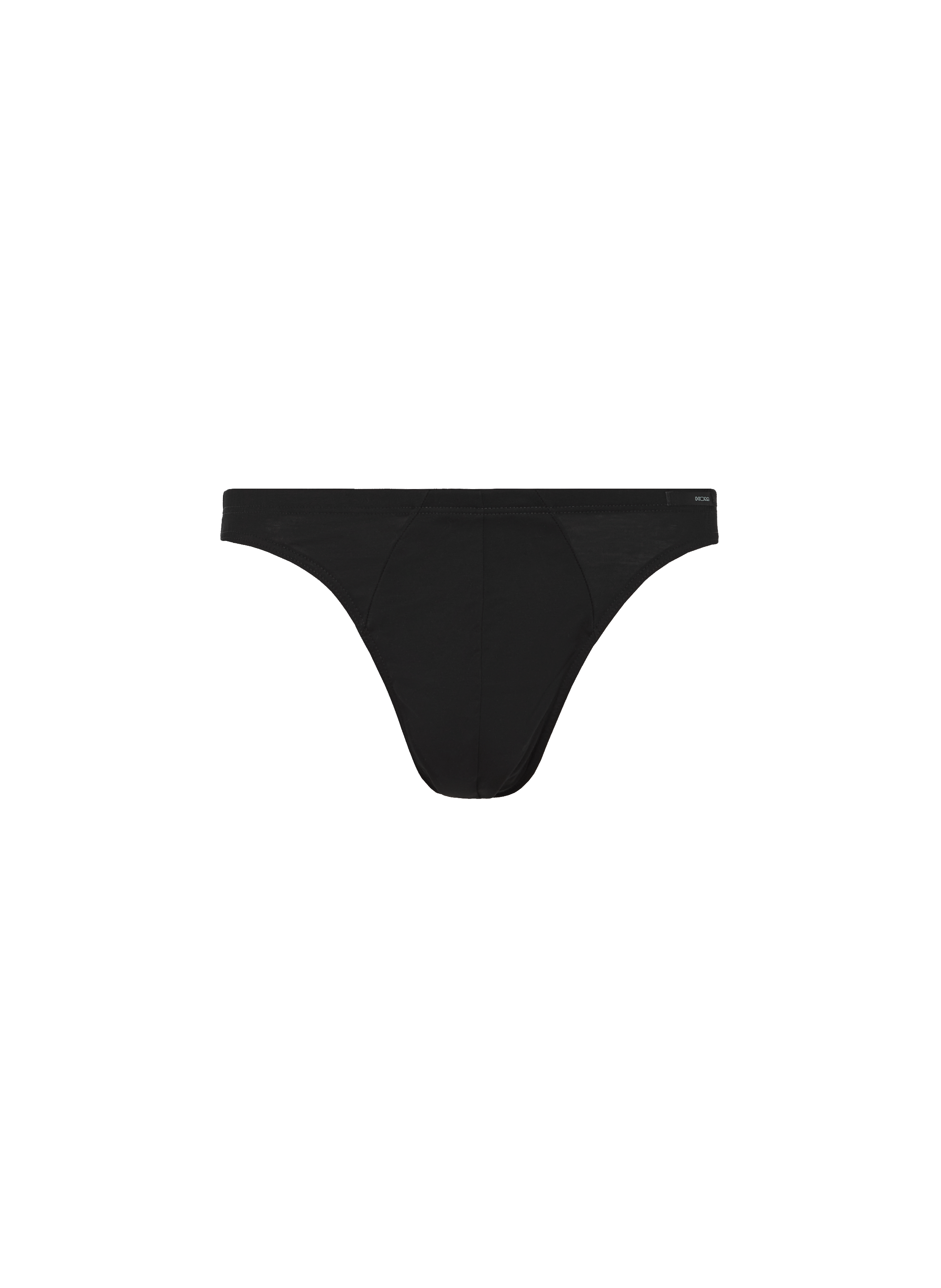 HOM Slip en coton Noir