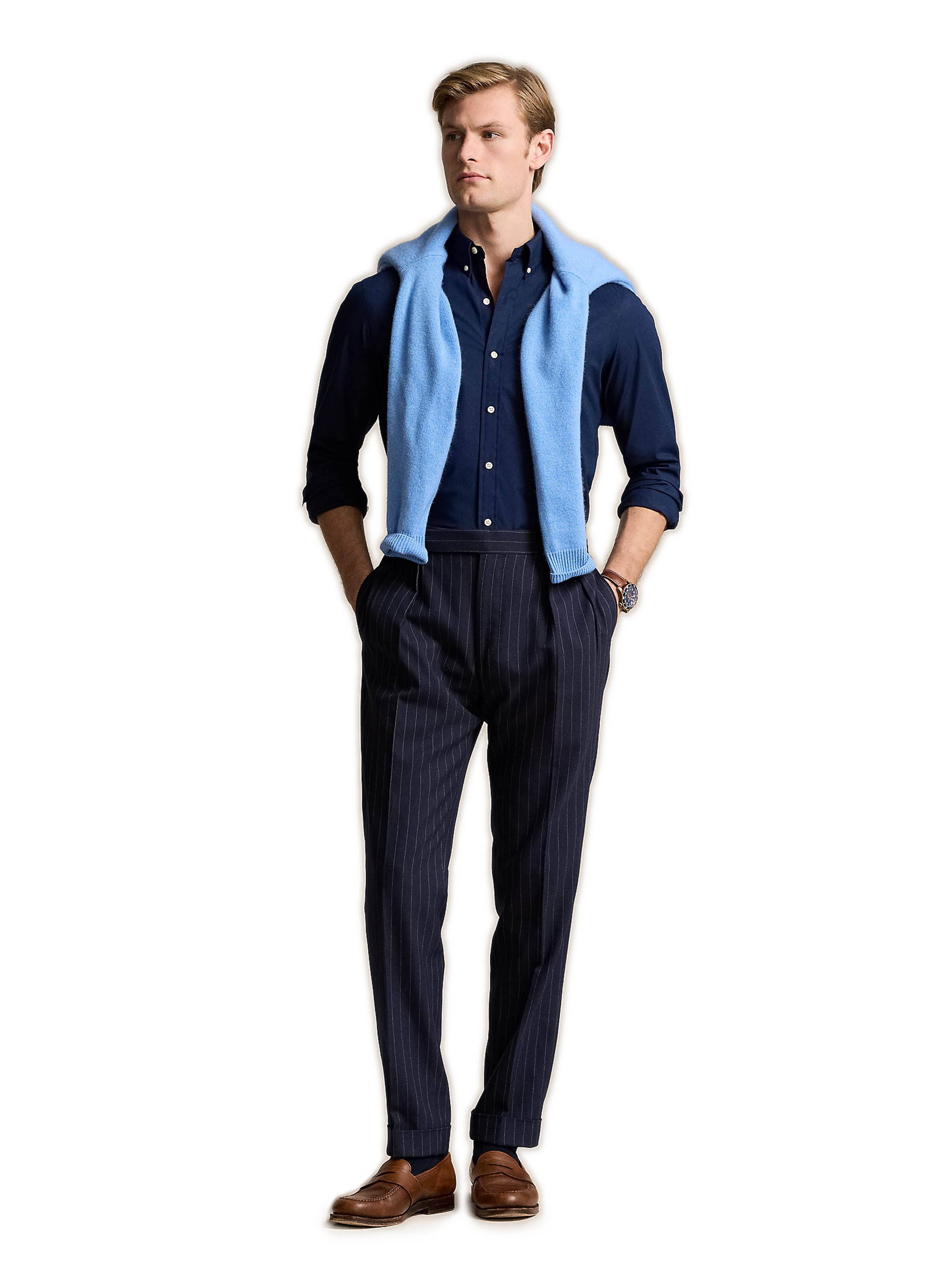  Cotton shirt POLO RALPH LAUREN Blue