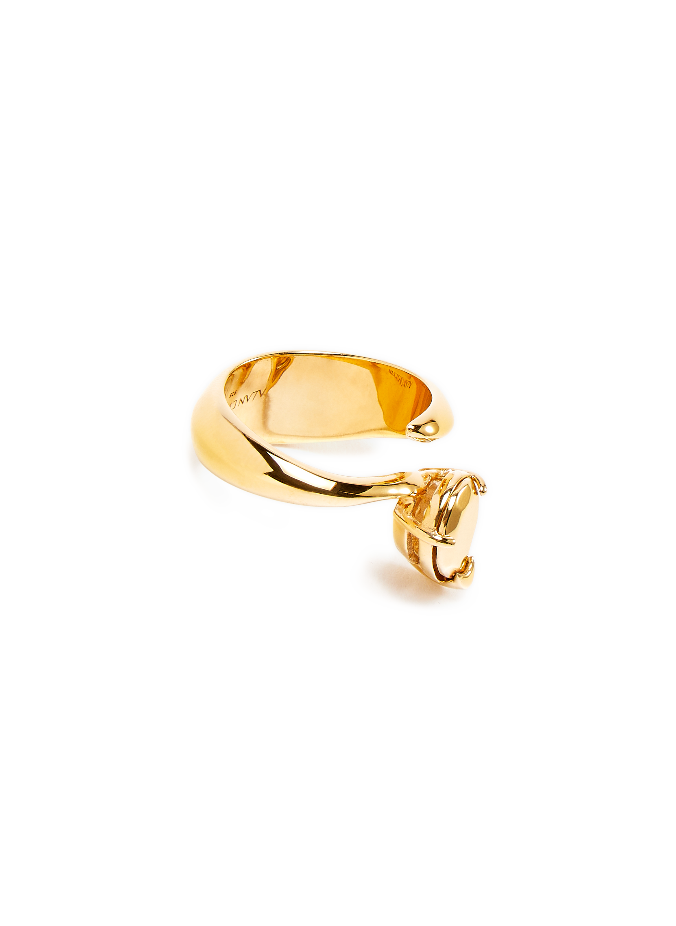 Hard Alien Ring ALAN CROCETTI Golden