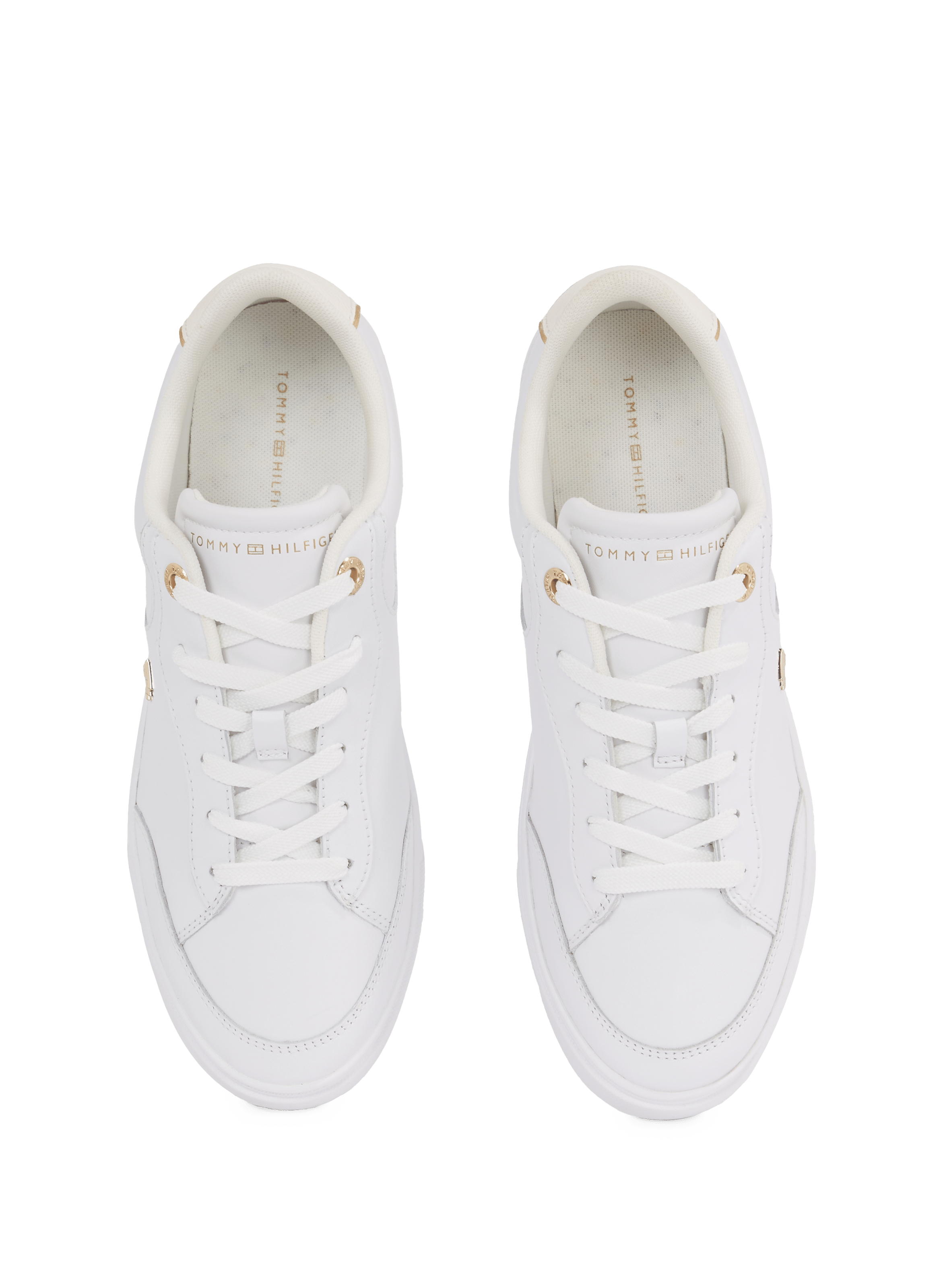 Leather sneakers TOMMY HILFIGER White